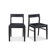 Owing Dining Chair Black - Set Of Two by Moe's Home Collection