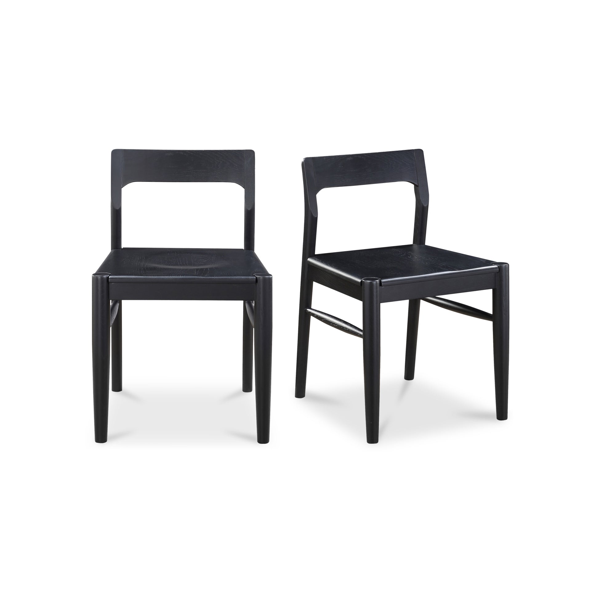 Owing Dining Chair Black - Set Of Two by Moe's Home Collection