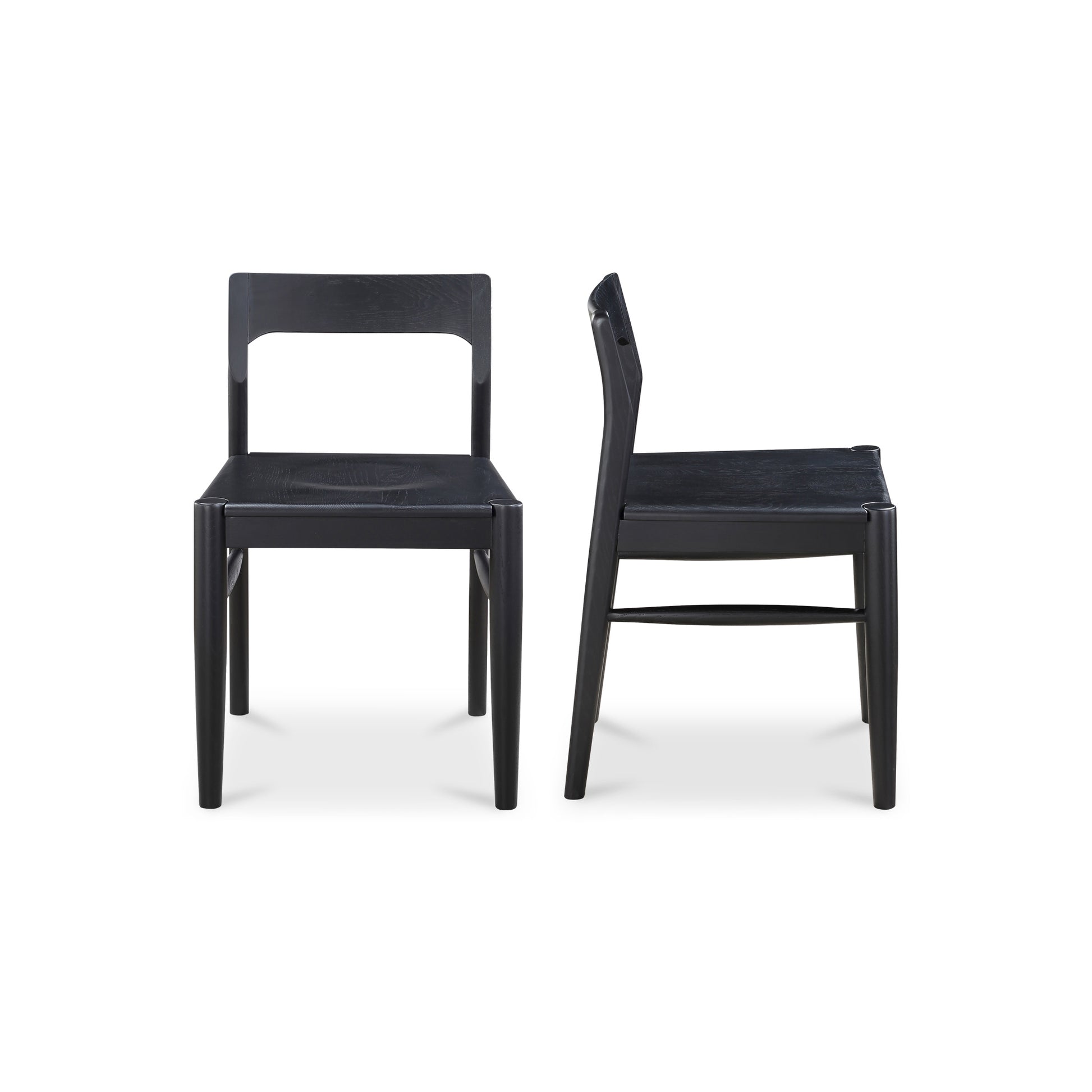 Owing Dining Chair Black - Set Of Two by Moe's Home Collection - view 2