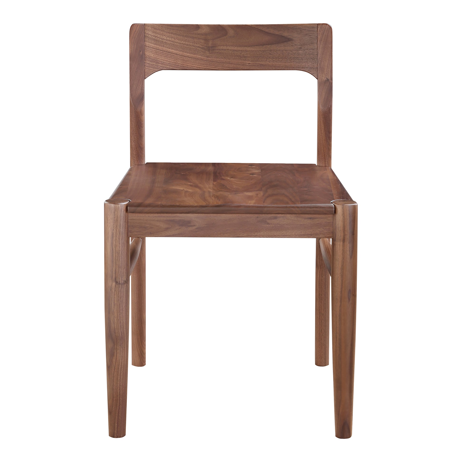Owing Dining Chair Walnut Brown - Set Of Two by Moe's Home Collection - view 3