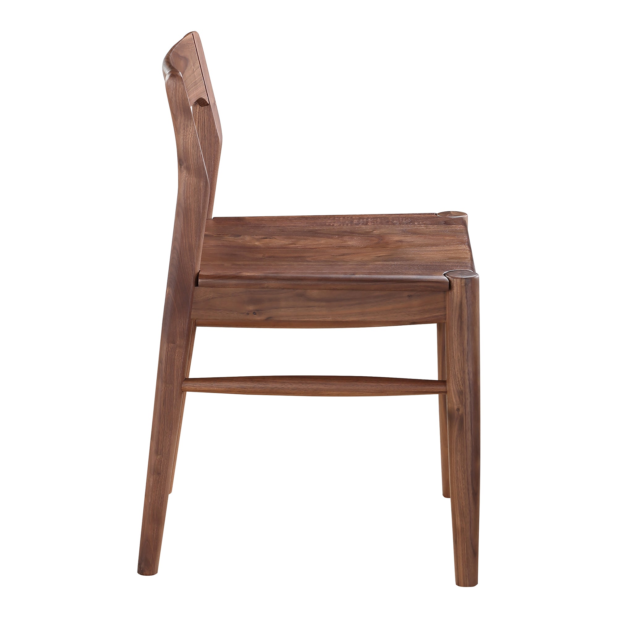 Owing Dining Chair Walnut Brown - Set Of Two by Moe's Home Collection - view 5