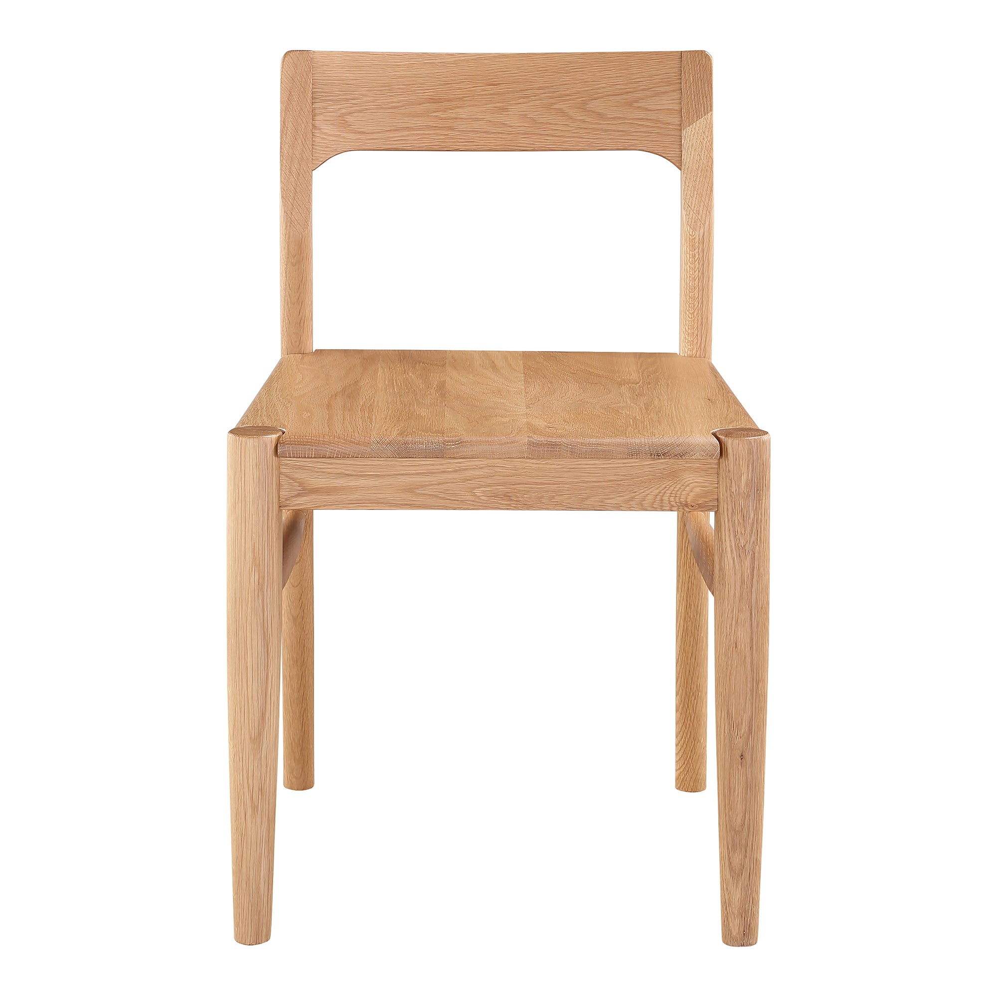 Owing Dining Chair Natural Oak - Set Of Two by Moe's Home Collection - view 3