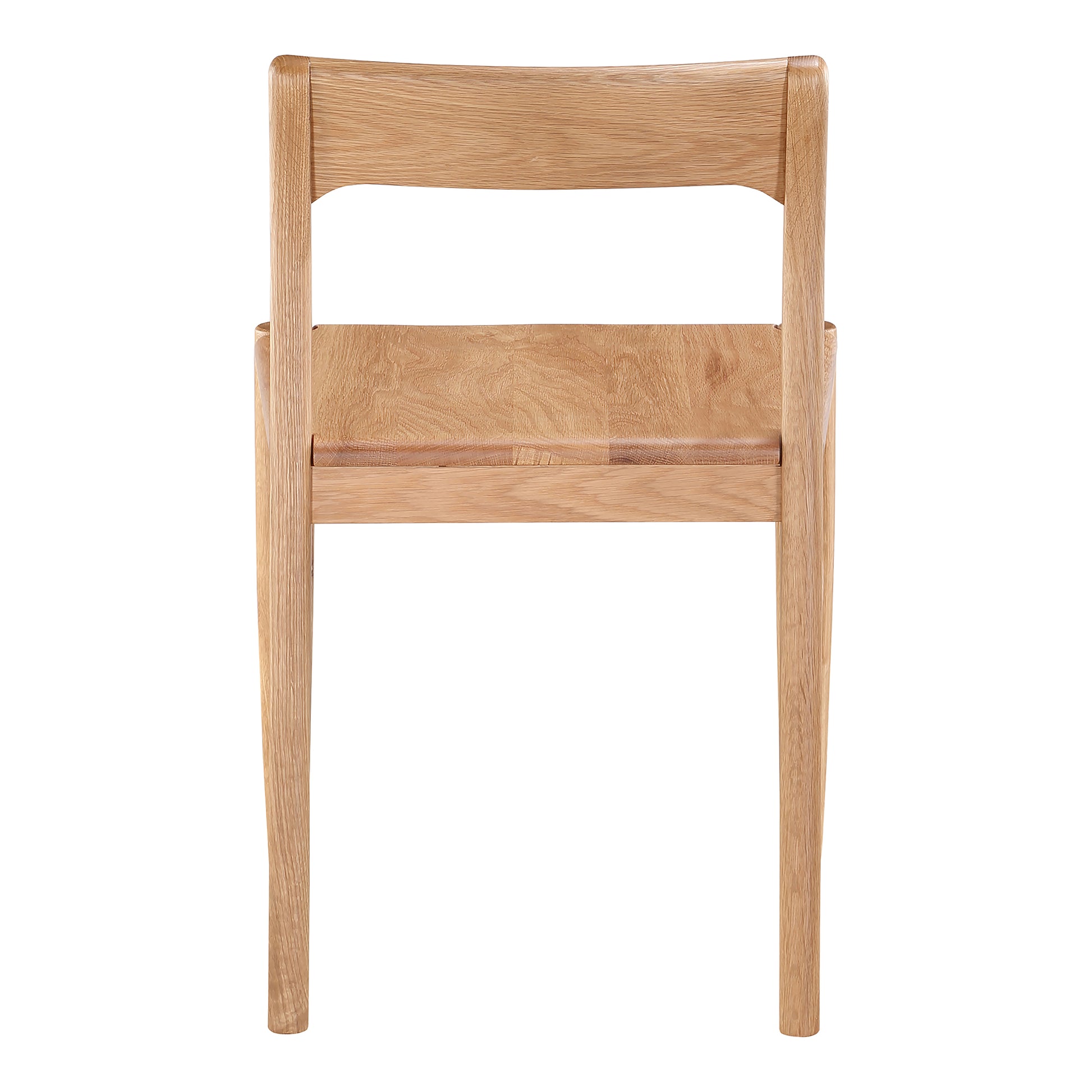 Owing Dining Chair Natural Oak - Set Of Two by Moe's Home Collection - view 6