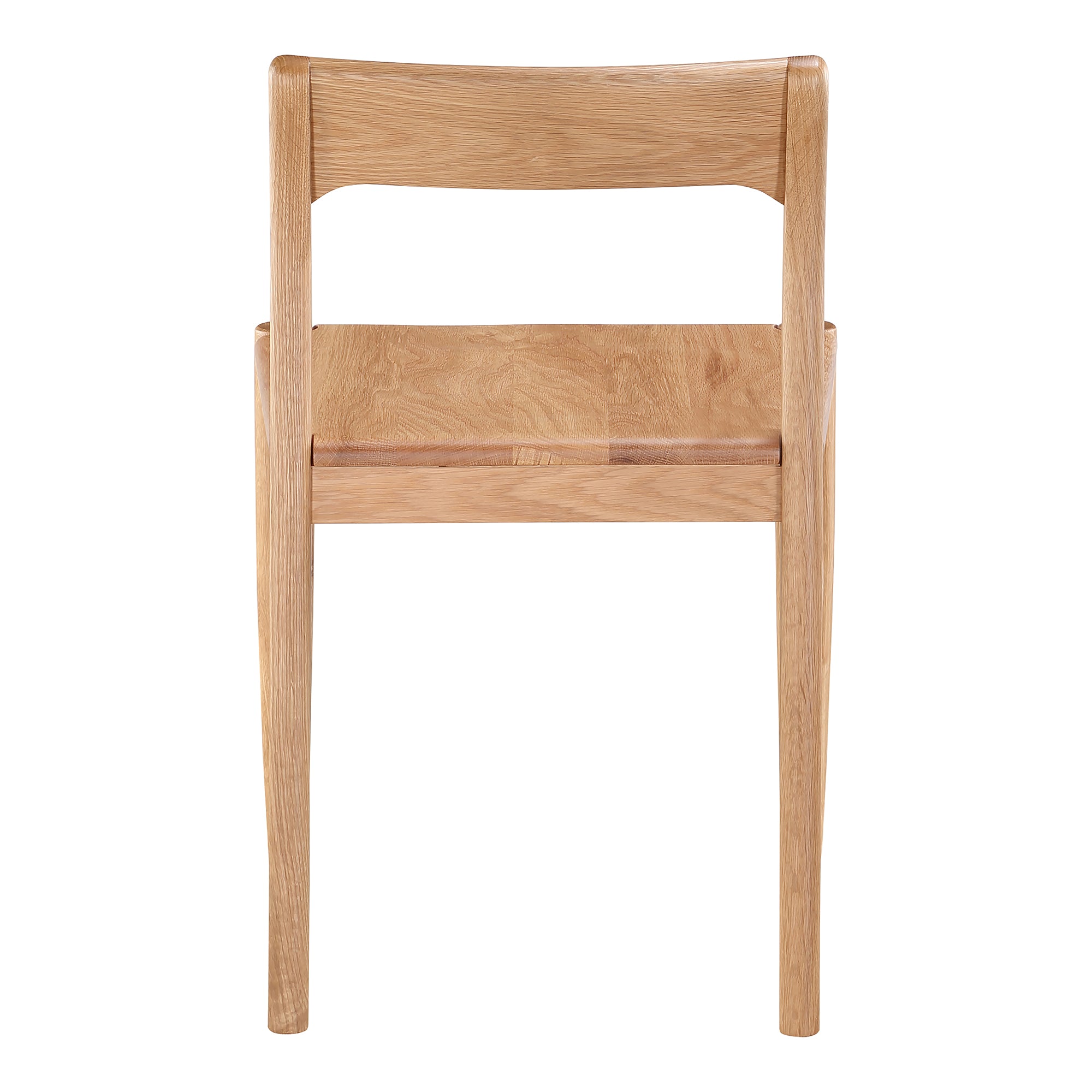 Owing Dining Chair Natural Oak - Set Of Two by Moe's Home Collection - view 6