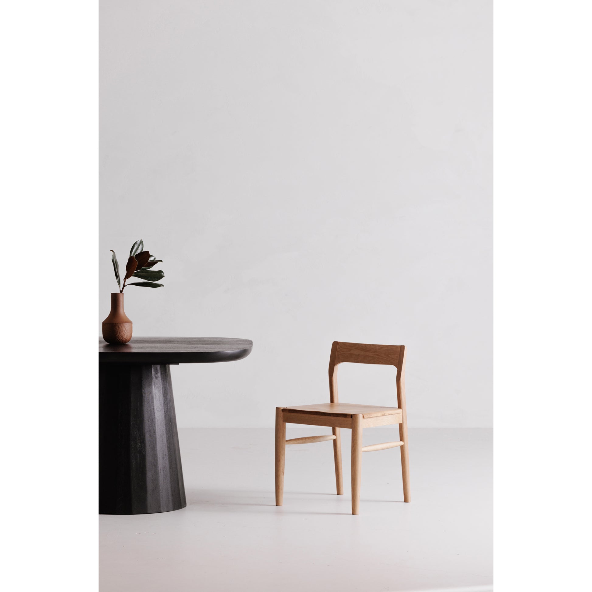 Owing Dining Chair Natural Oak - Set Of Two by Moe's Home Collection - view 10