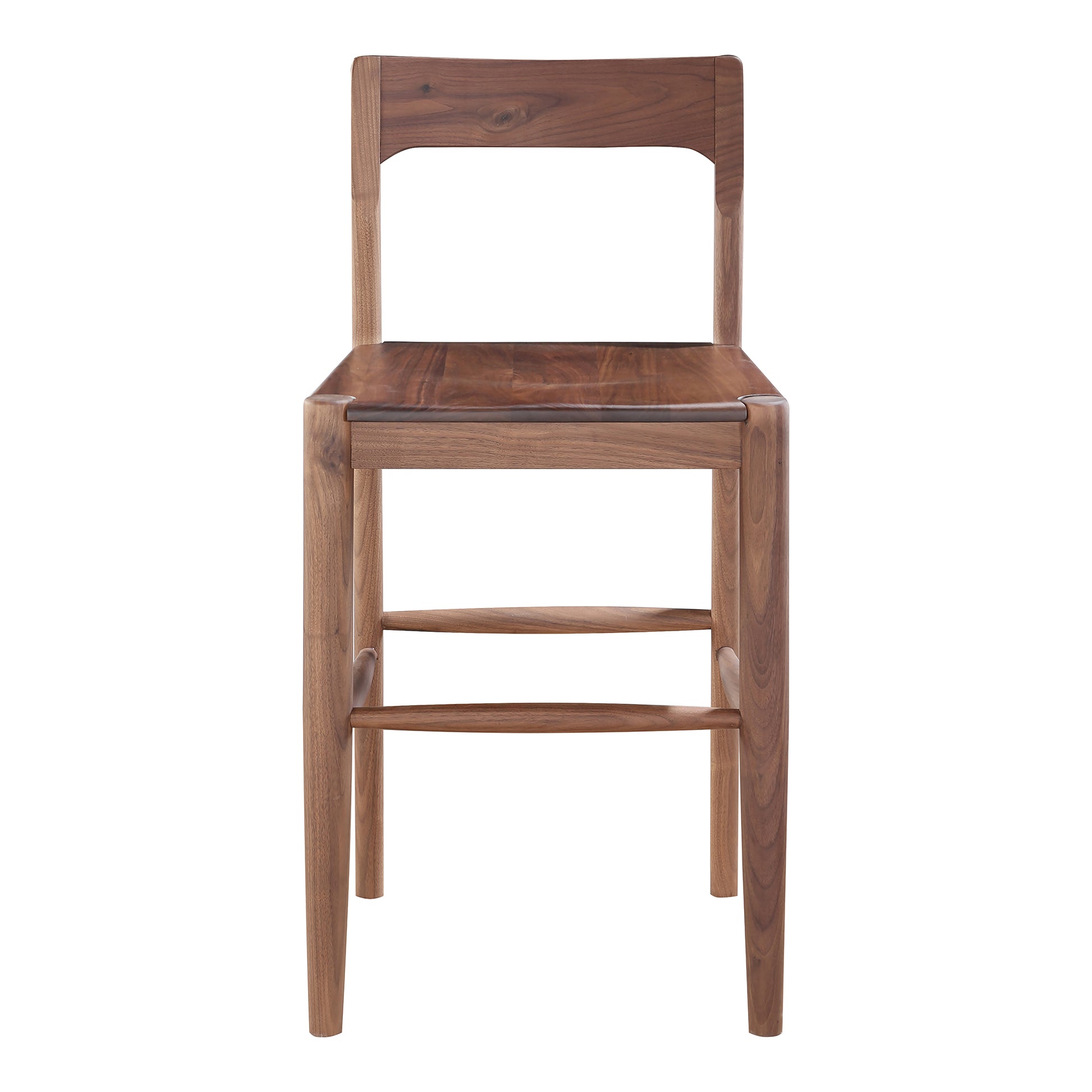 Owing Counter Stool Walnut Brown by Moe's Home Collection