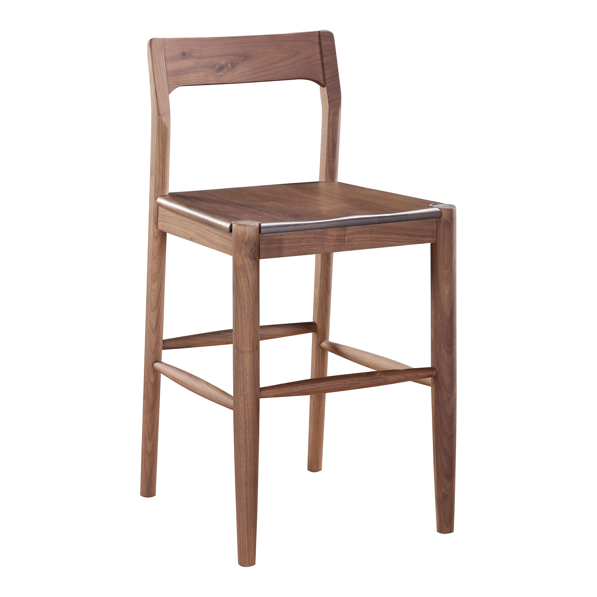 Owing Counter Stool Walnut Brown by Moe's Home Collection - view 2