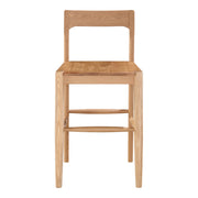 Owing Counter Stool Natural Oak by Moe's Home Collection