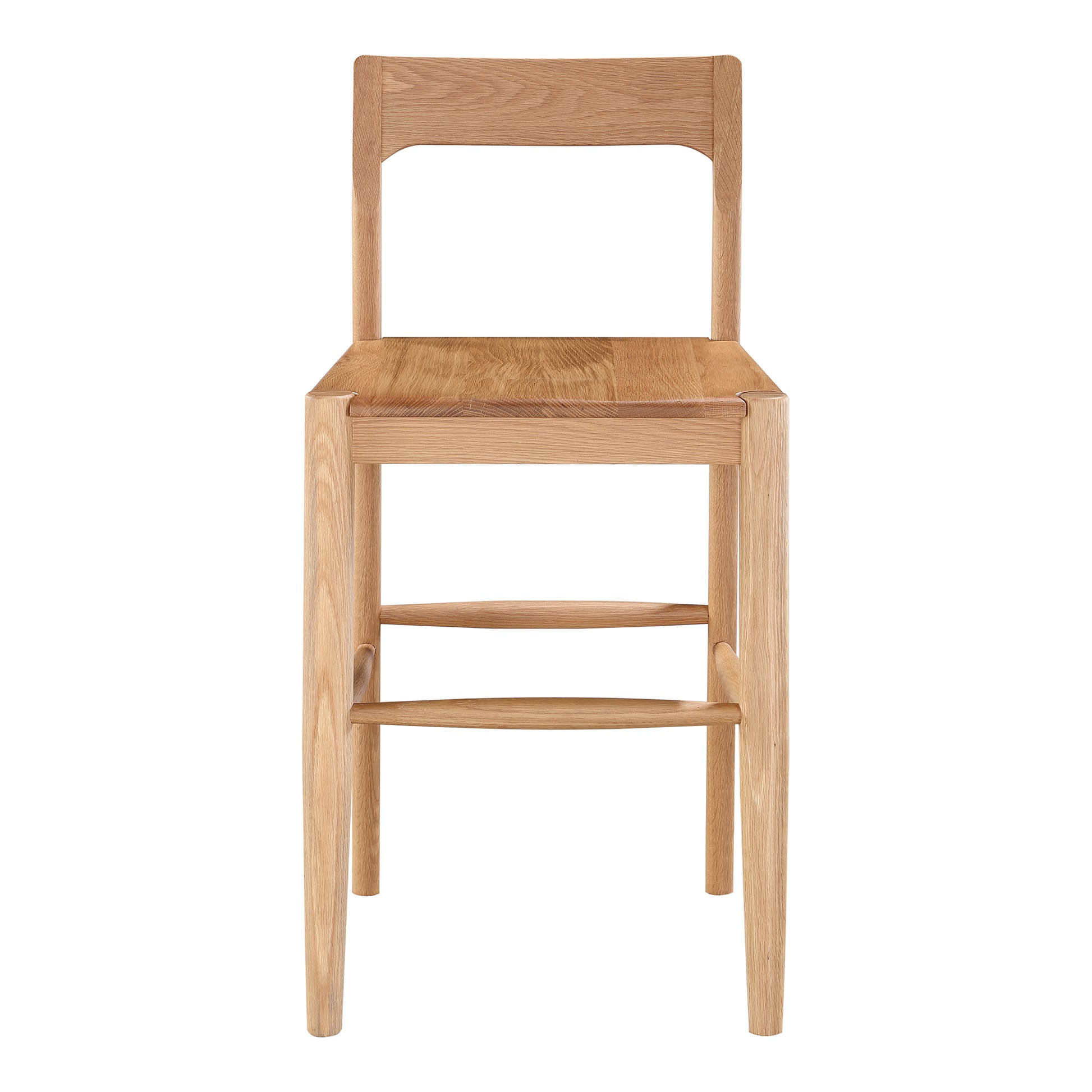 Owing Counter Stool Natural Oak by Moe's Home Collection