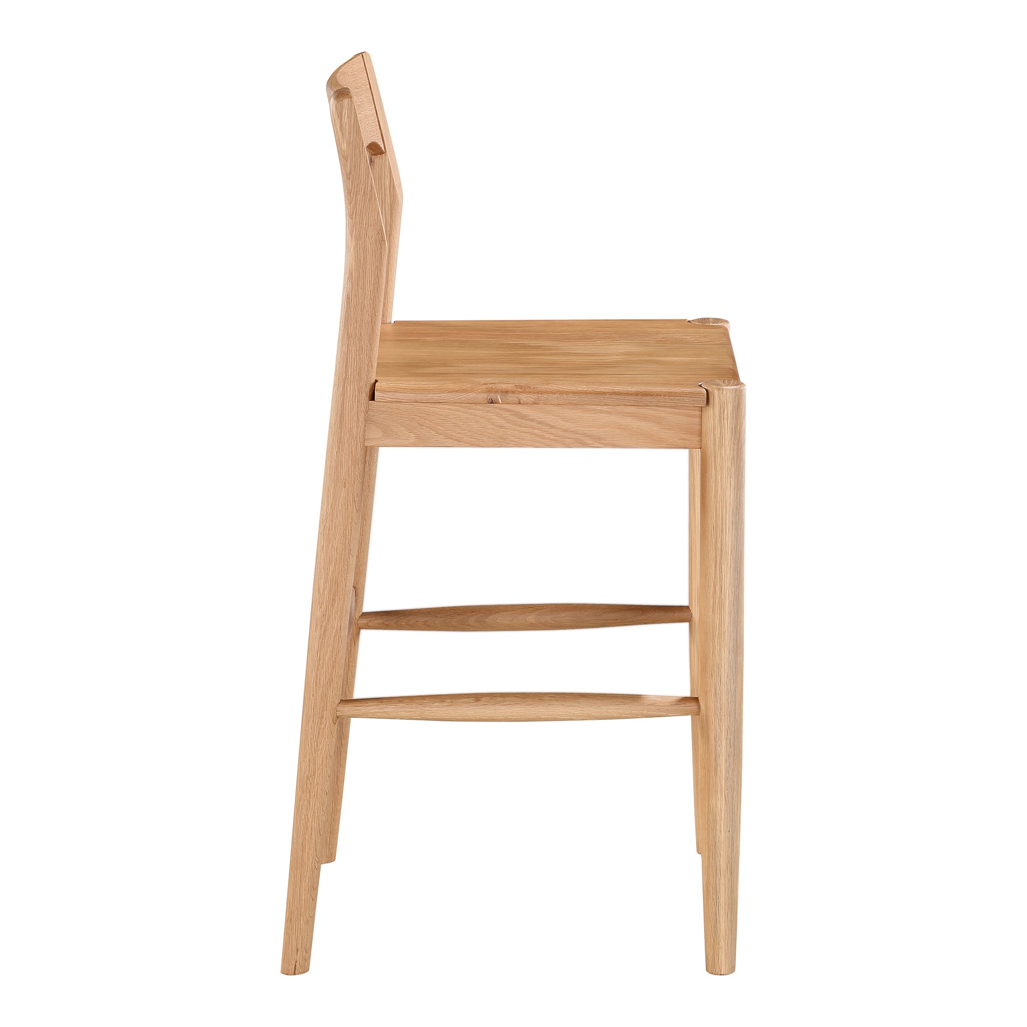 Owing Counter Stool Natural Oak by Moe's Home Collection - view 3