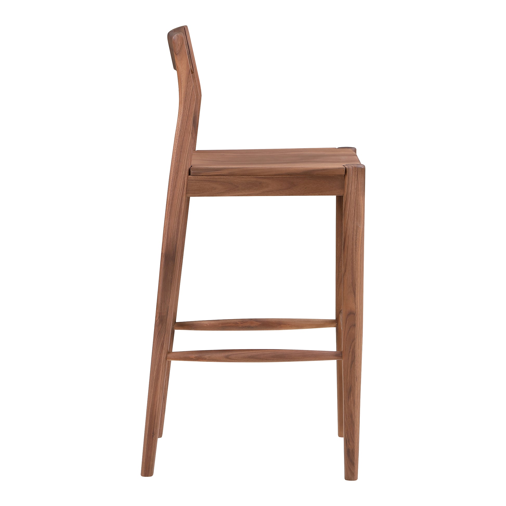 Owing Barstool Walnut Brown by Moe's Home Collection - view 3