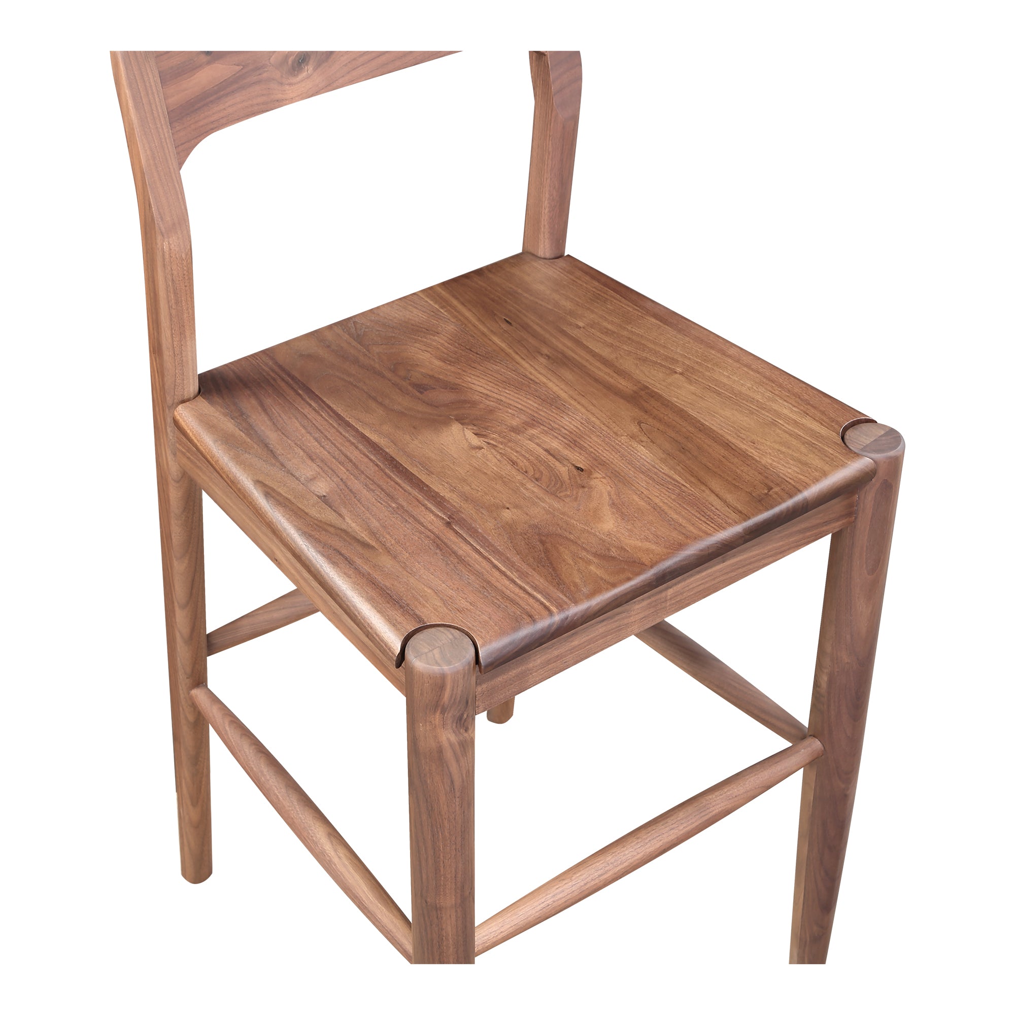 Owing Barstool Walnut Brown by Moe's Home Collection - view 5