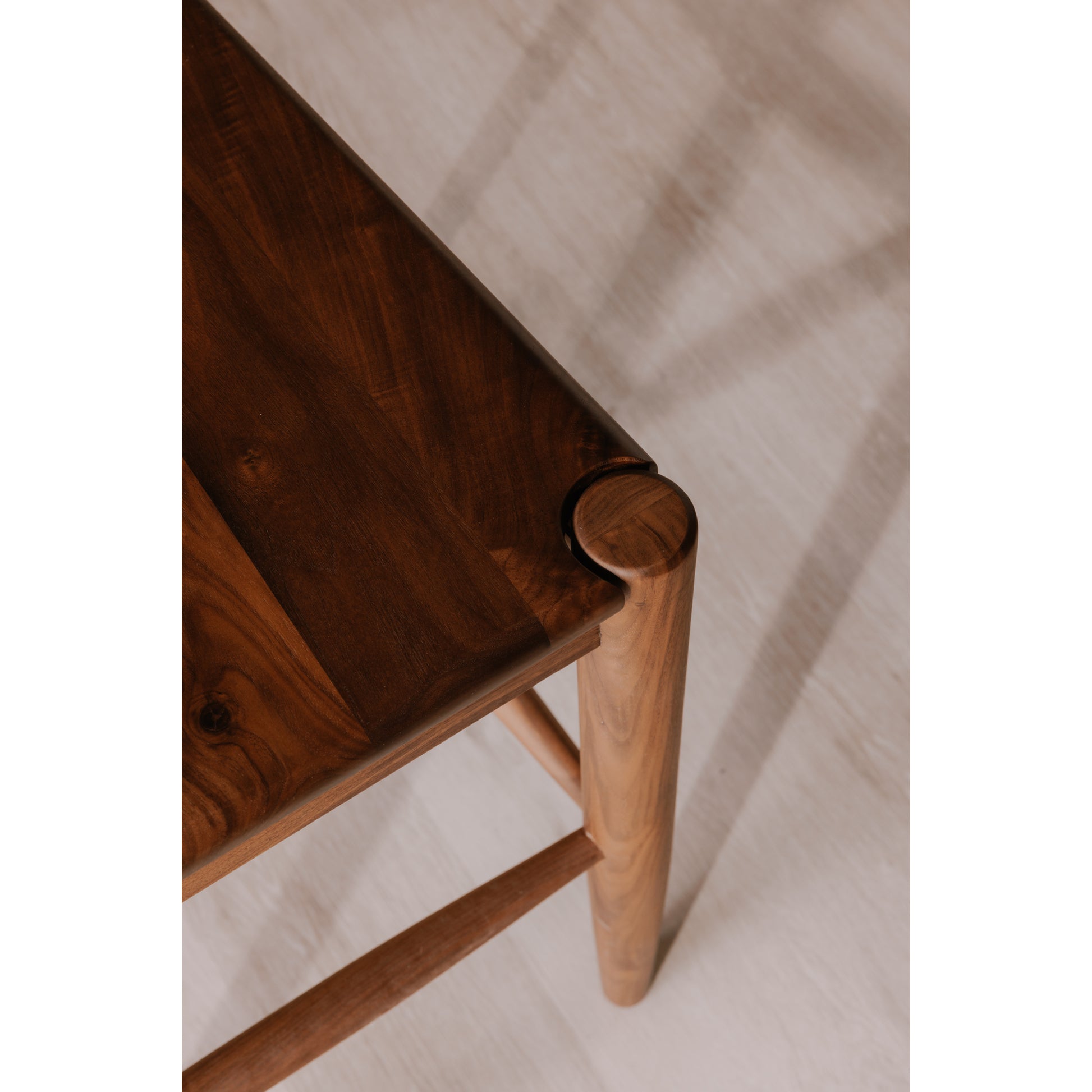 Owing Barstool Walnut Brown by Moe's Home Collection - view 8