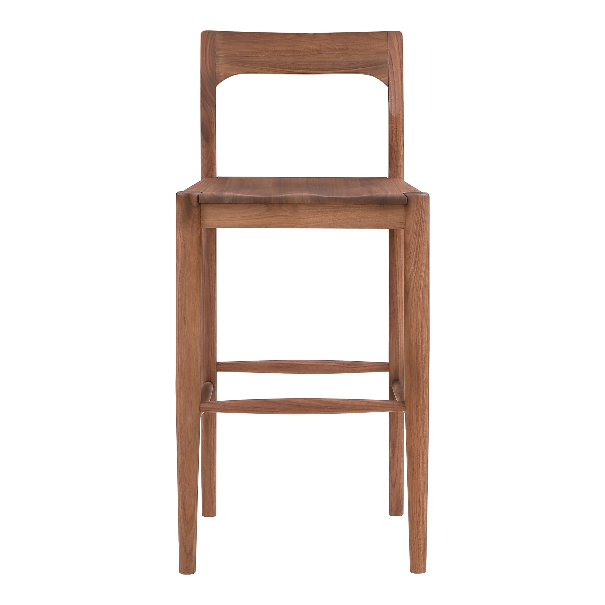 Owing Barstool Walnut Brown by Moe's Home Collection