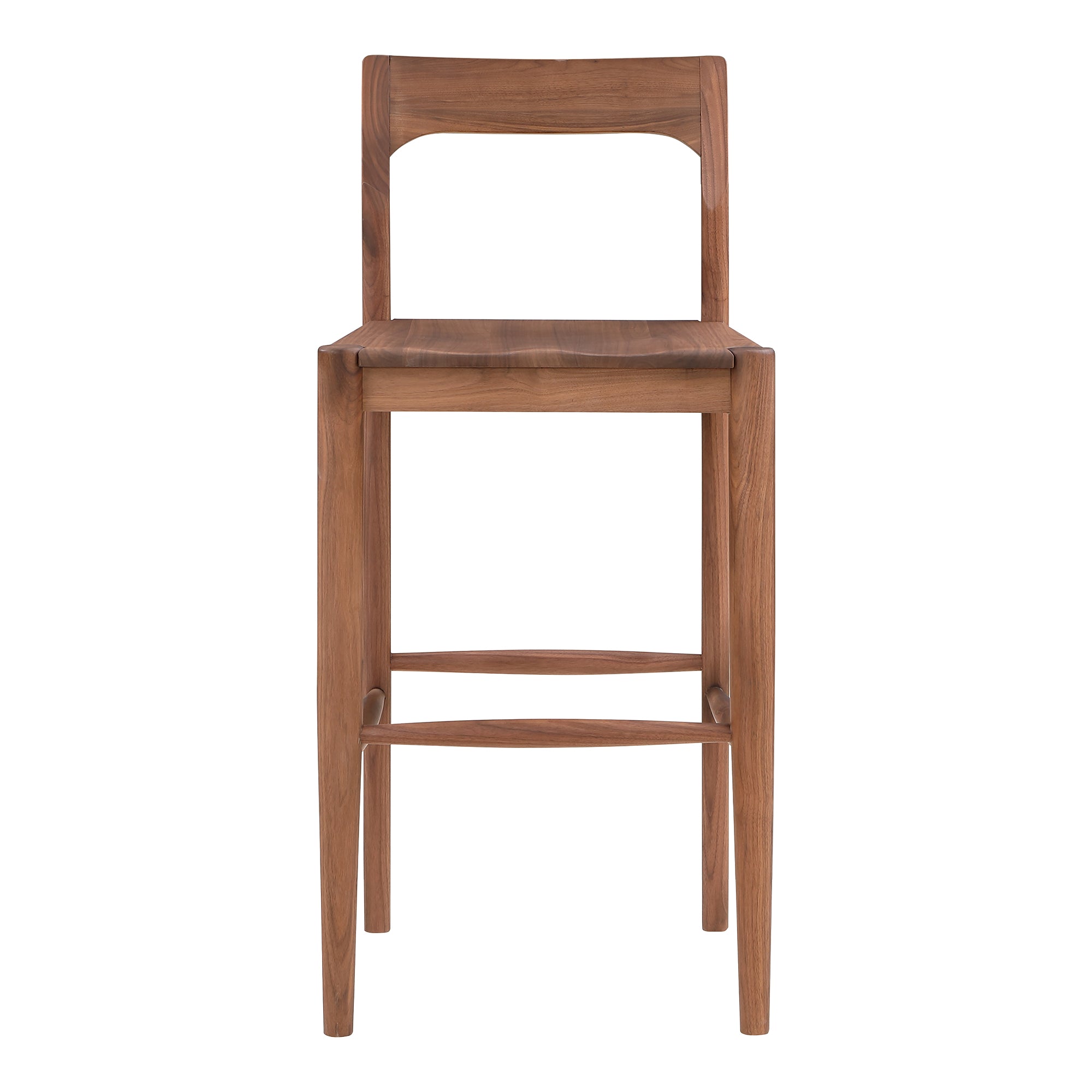 Owing Barstool Walnut Brown by Moe's Home Collection