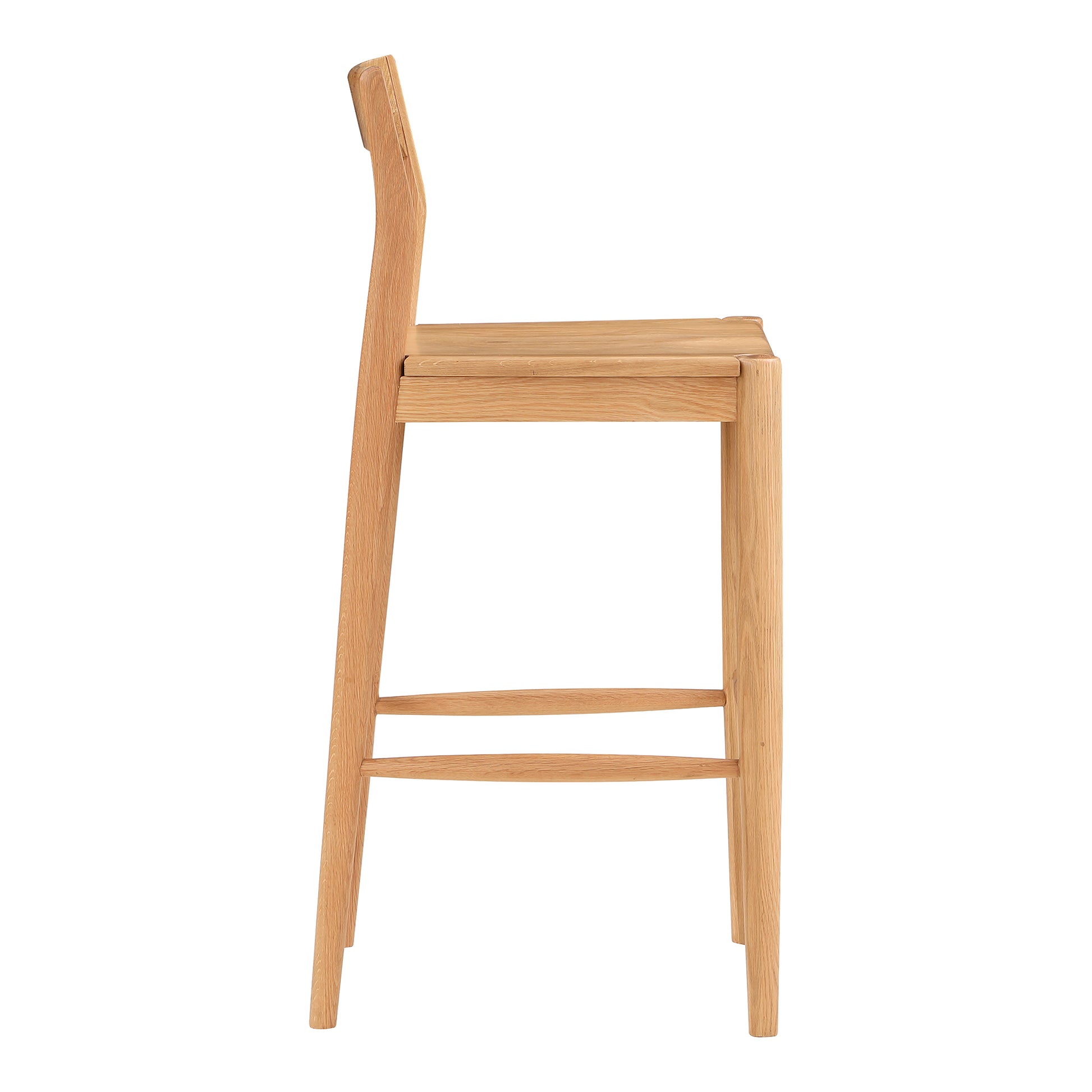 Owing Barstool Natural Oak by Moe's Home Collection - view 3