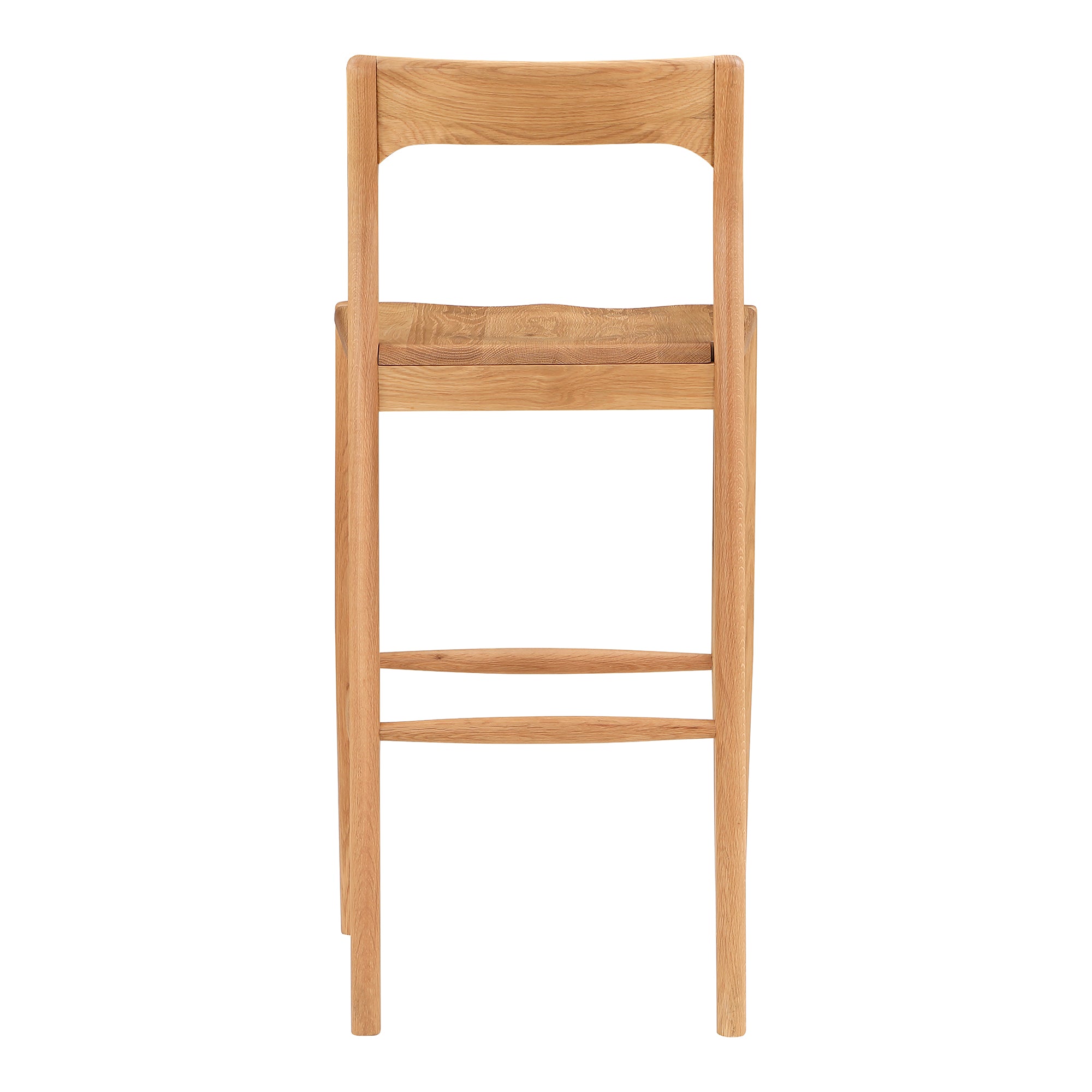 Owing Barstool Natural Oak by Moe's Home Collection - view 4