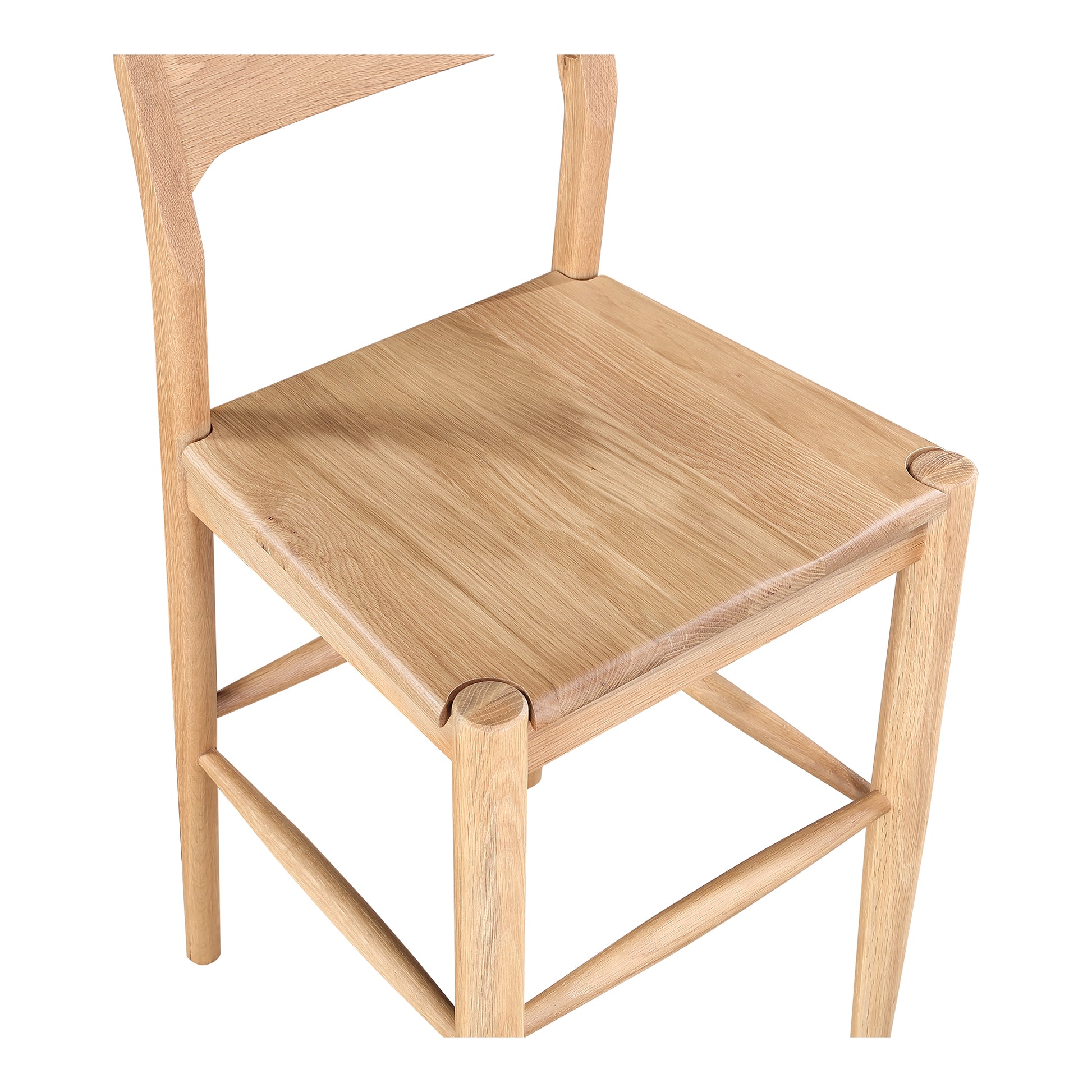 Owing Barstool Natural Oak by Moe's Home Collection - view 5