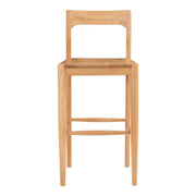 Owing Barstool Natural Oak by Moe's Home Collection
