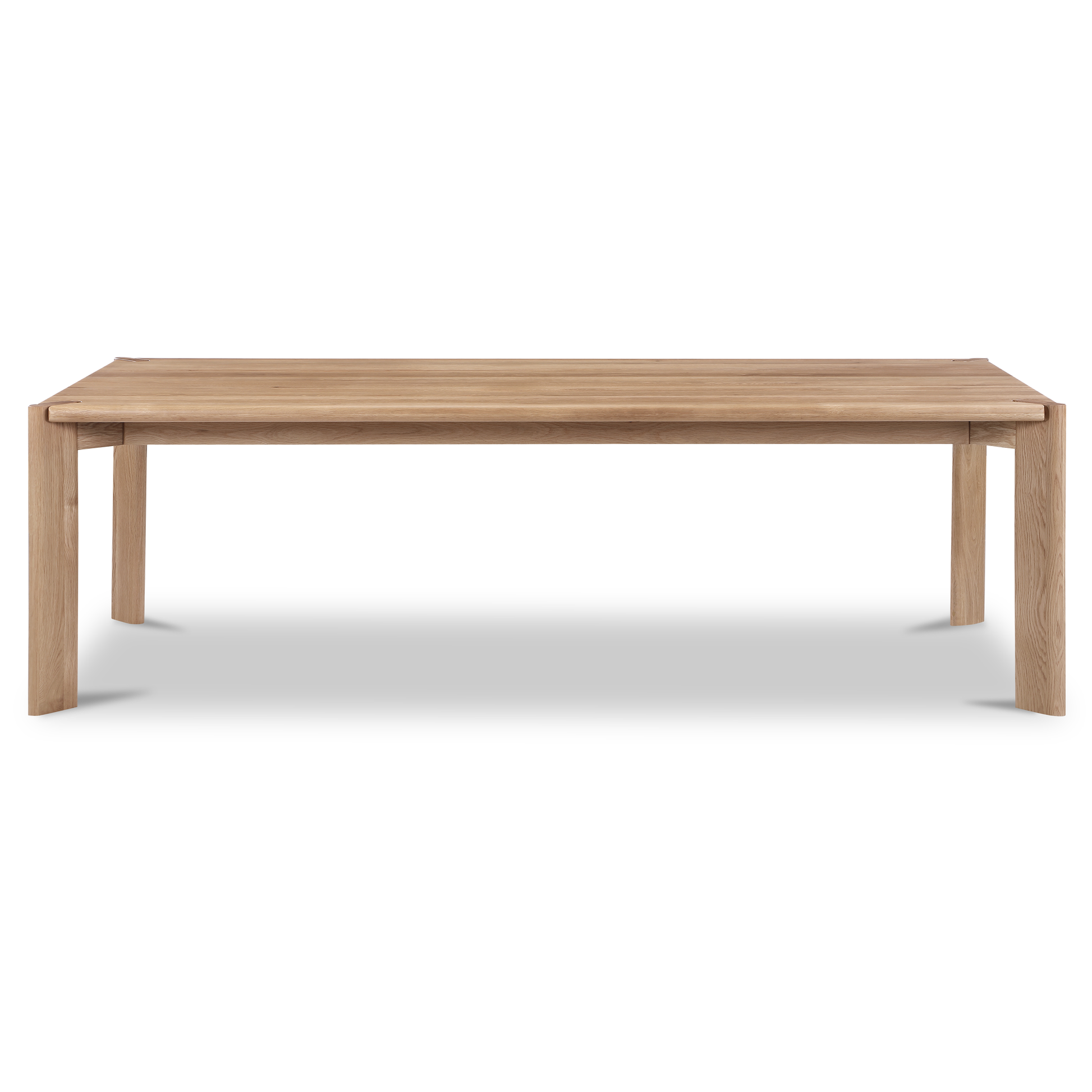 Daifuku Large Dining Table Brushed Natural Oak by Moe's Home Collection
