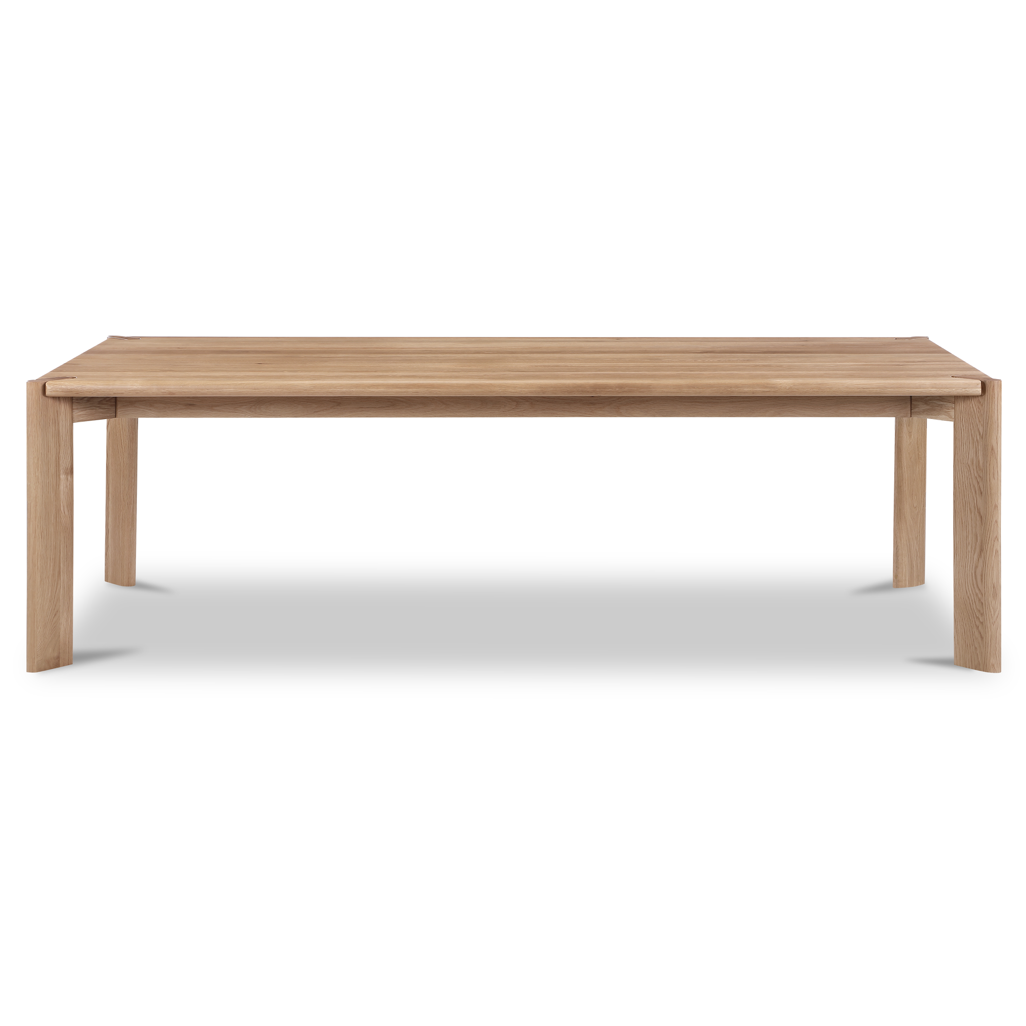 Daifuku Large Dining Table Brushed Natural Oak by Moe's Home Collection