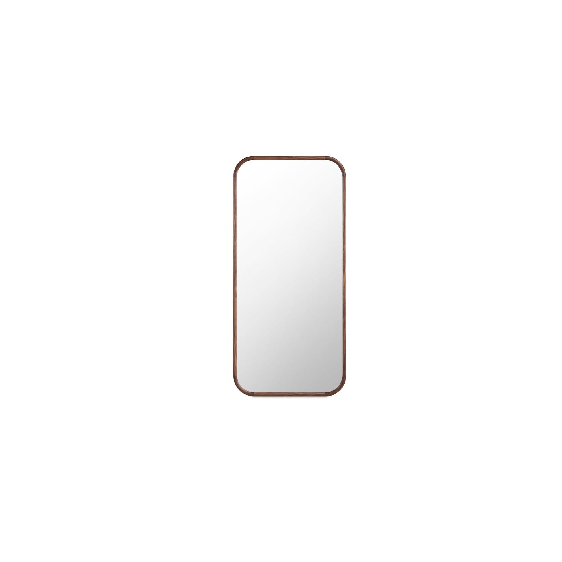 Kai Floor Mirror Walnut by Moe's Home Collection