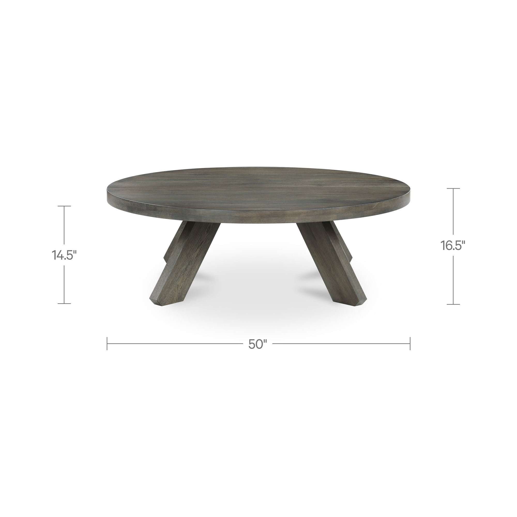 Alden Coffee Table Cool Brown by Moe's Home Collection - view 5