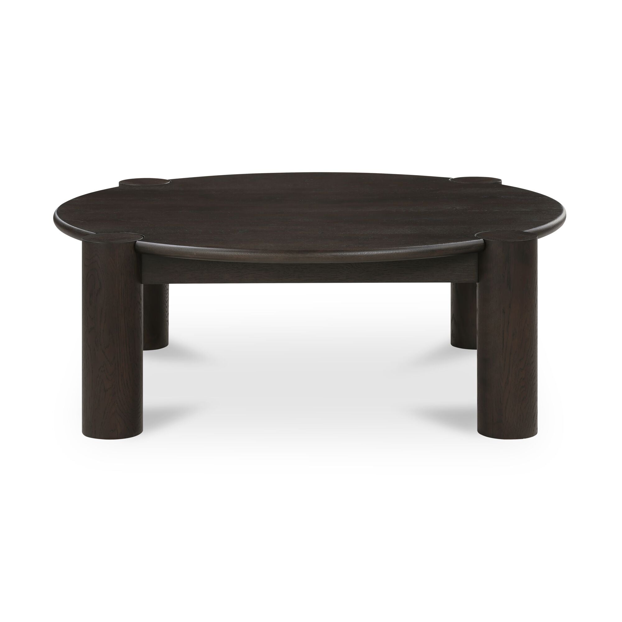 Jack Coffee Table Brushed Dark Brown by Moe's Home Collection