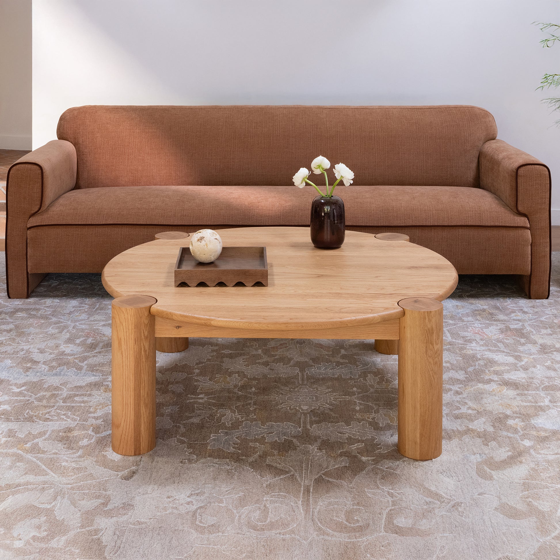 Jack Coffee Table Brushed Natural Oak by Moe's Home Collection - view 3