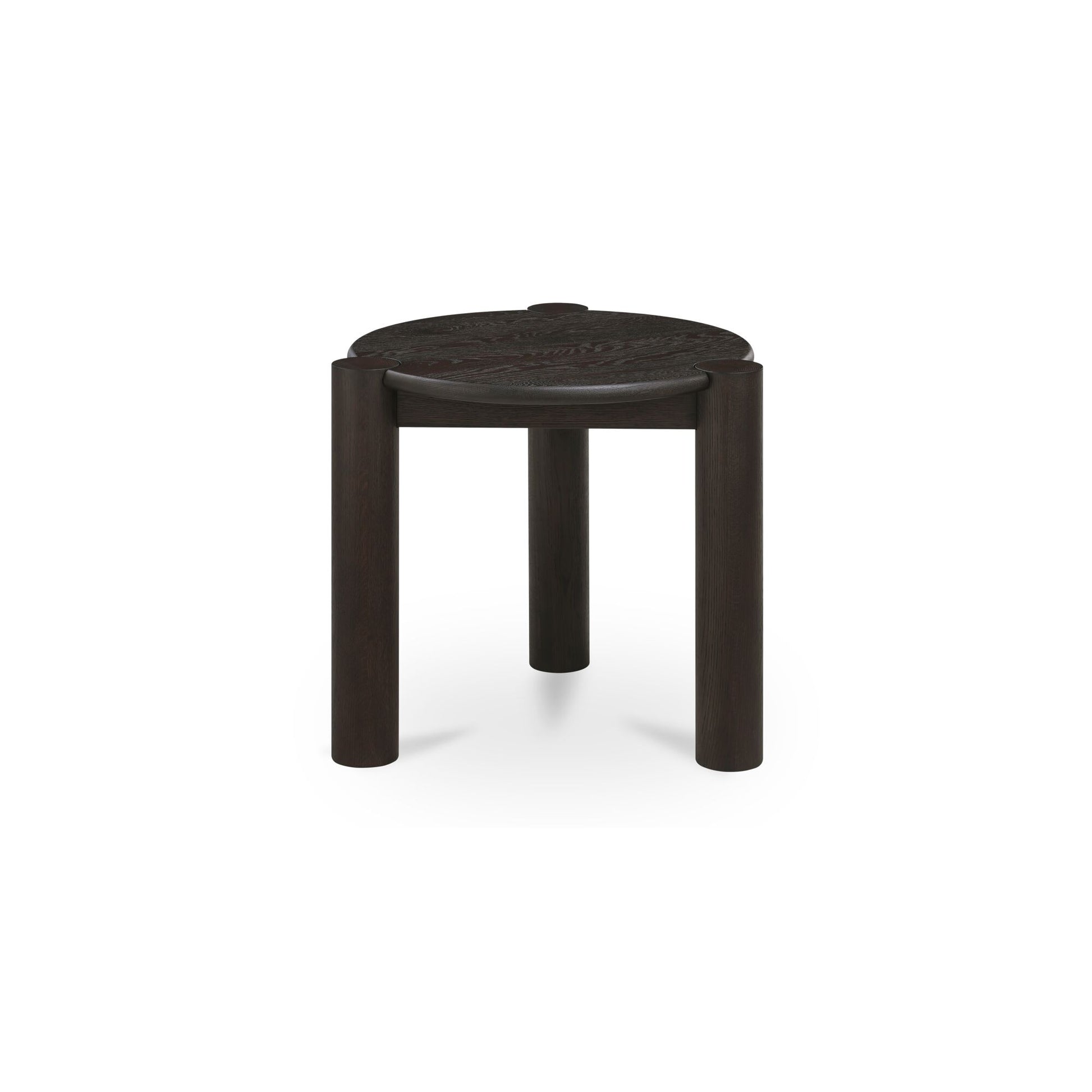 Jack Side Table Brushed Dark Brown by Moe's Home Collection