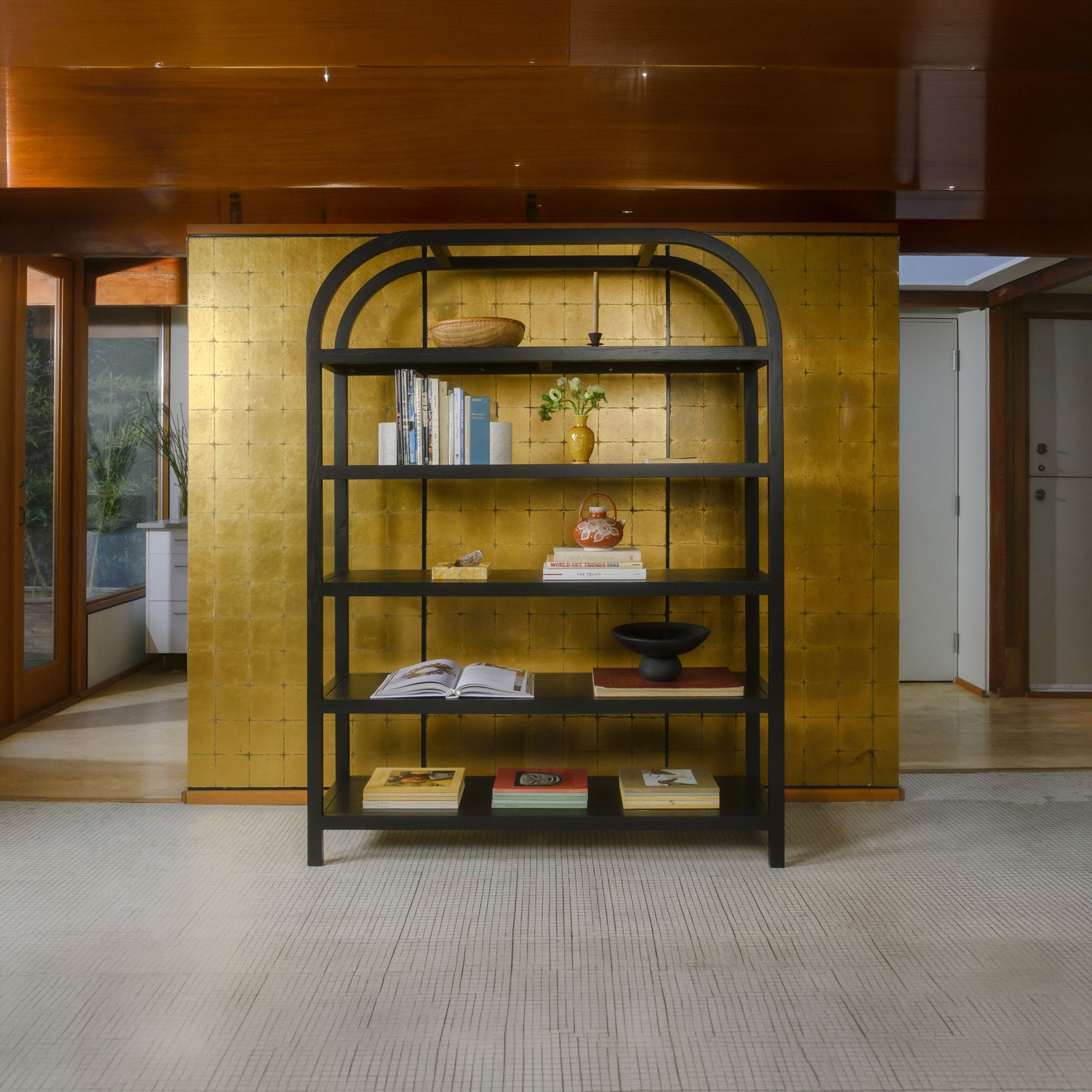 Eero Bookcase Large Black by Moe's Home Collection - view 3
