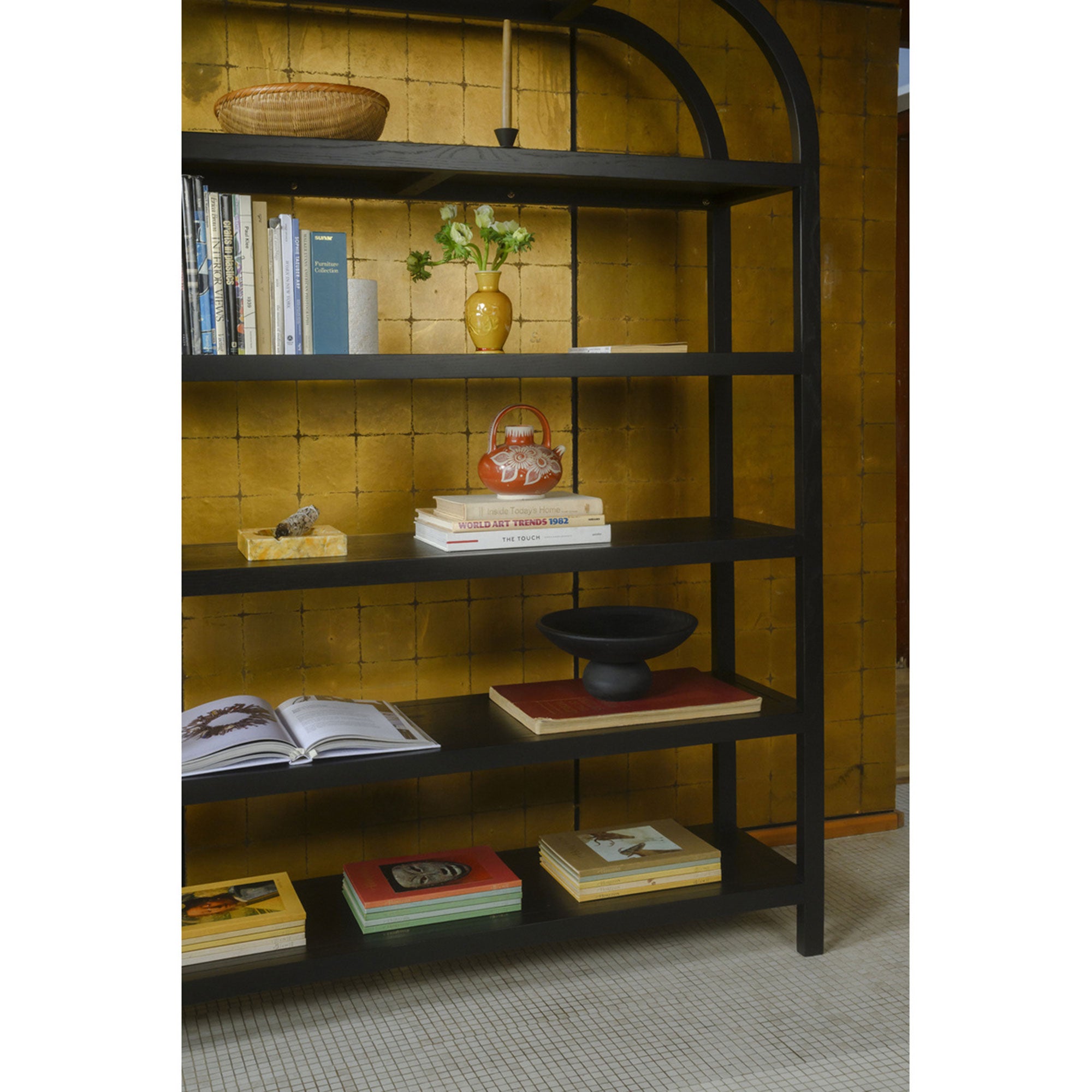 Eero Bookcase Large Black by Moe's Home Collection - view 4