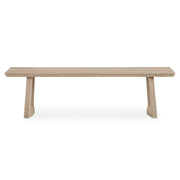 Silas Dining Bench Oak by Moe's Home Collection