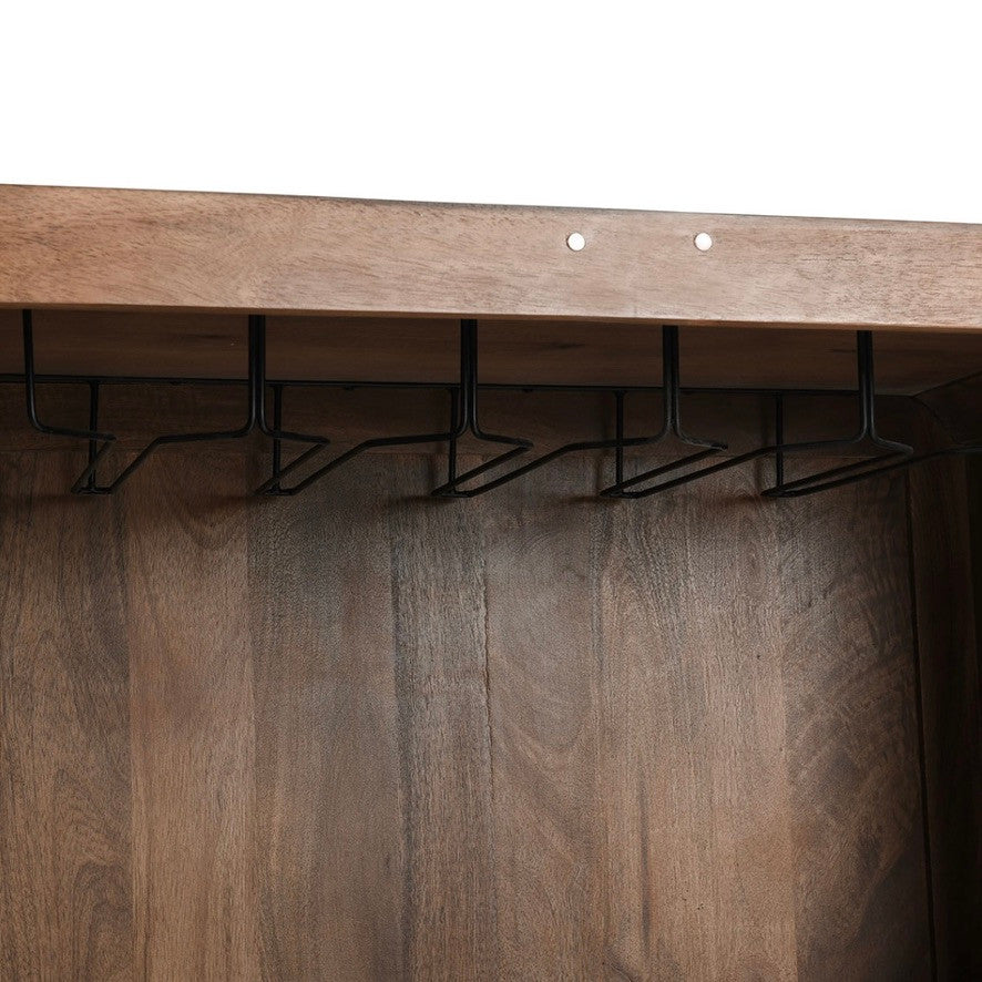 Holmes Solid Wood Bar Cabinet 36" 