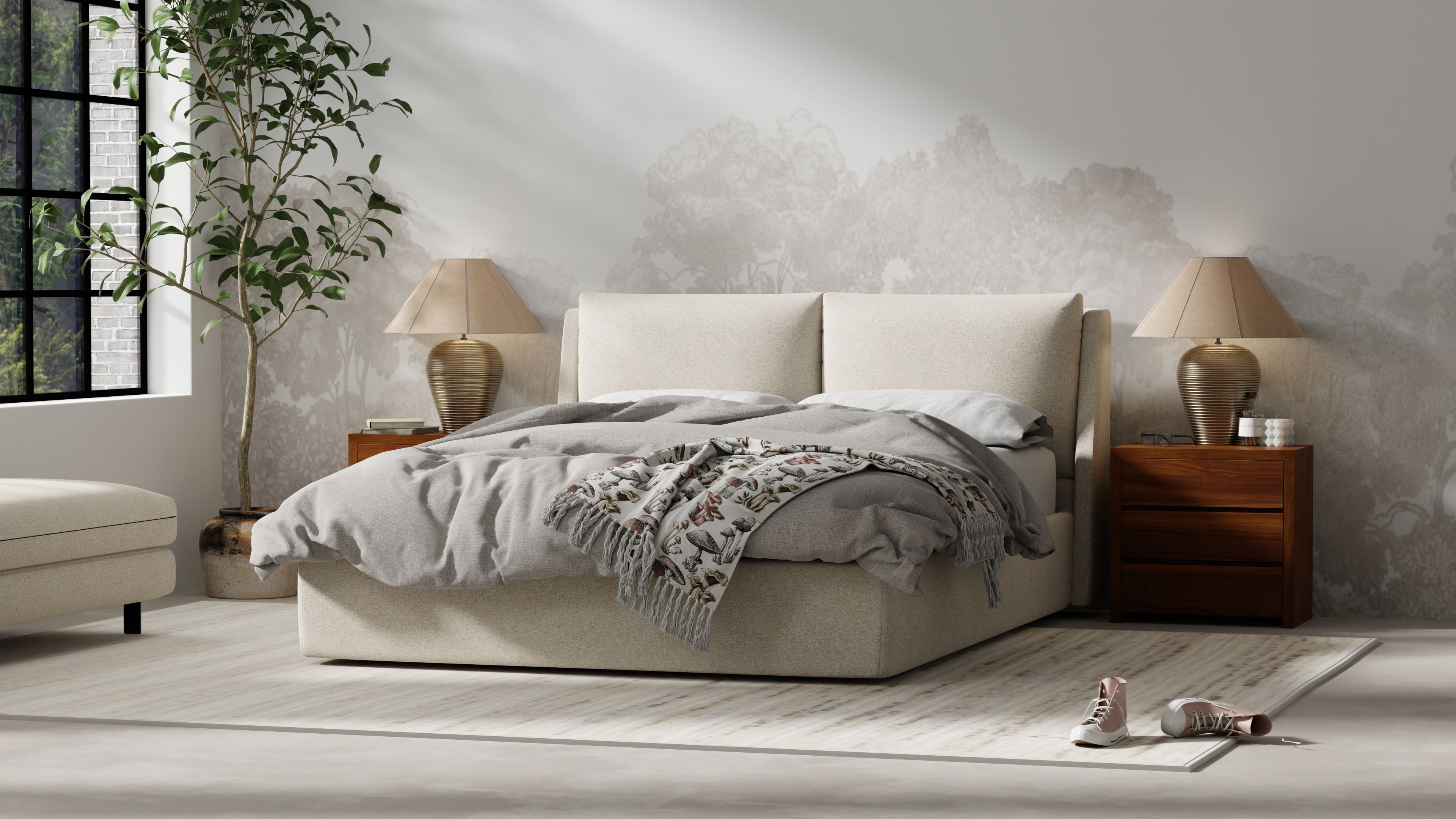 Continental Bed Storage