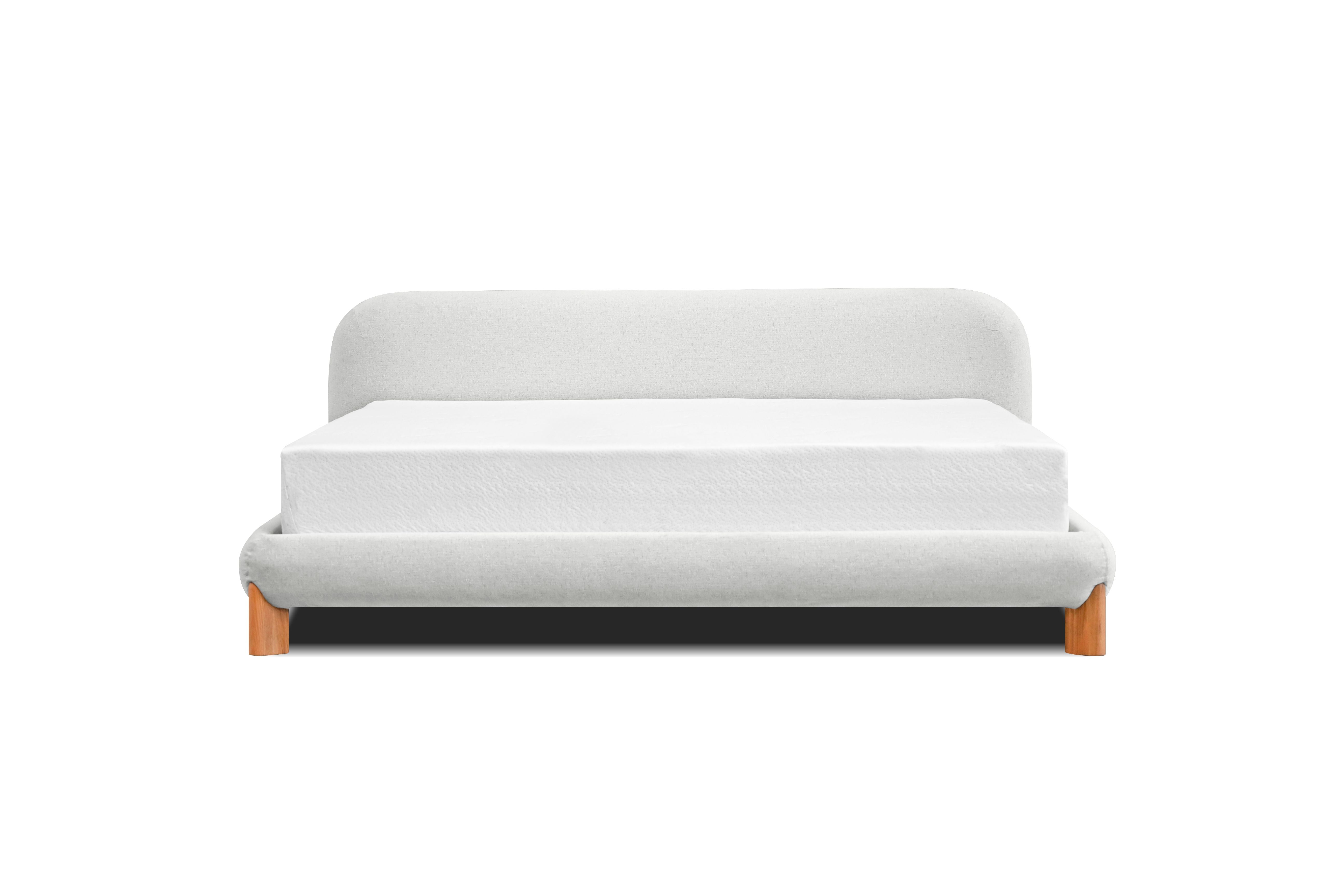 Rubble Bed Upholstered