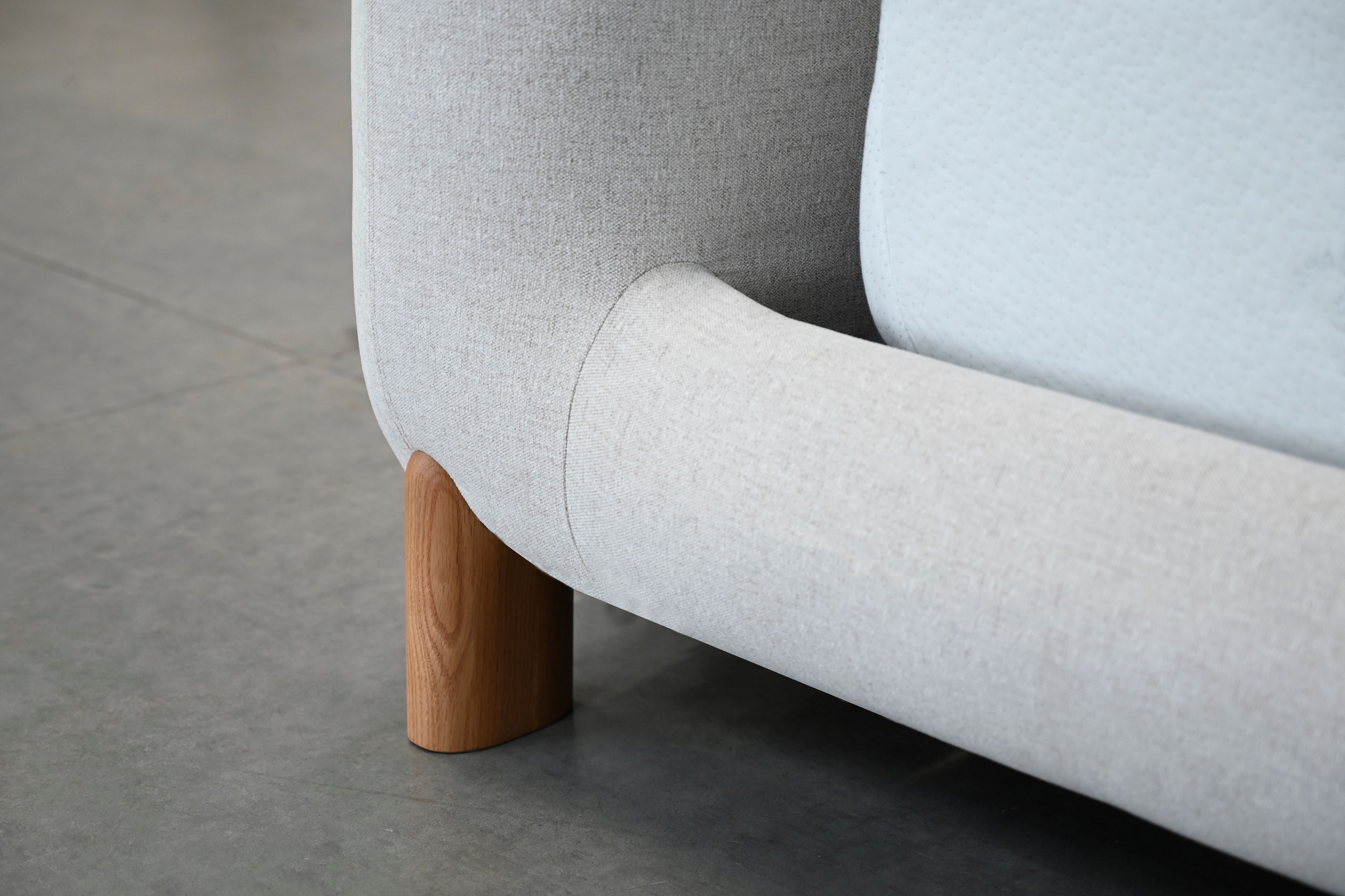 Rubble Bed Upholstered