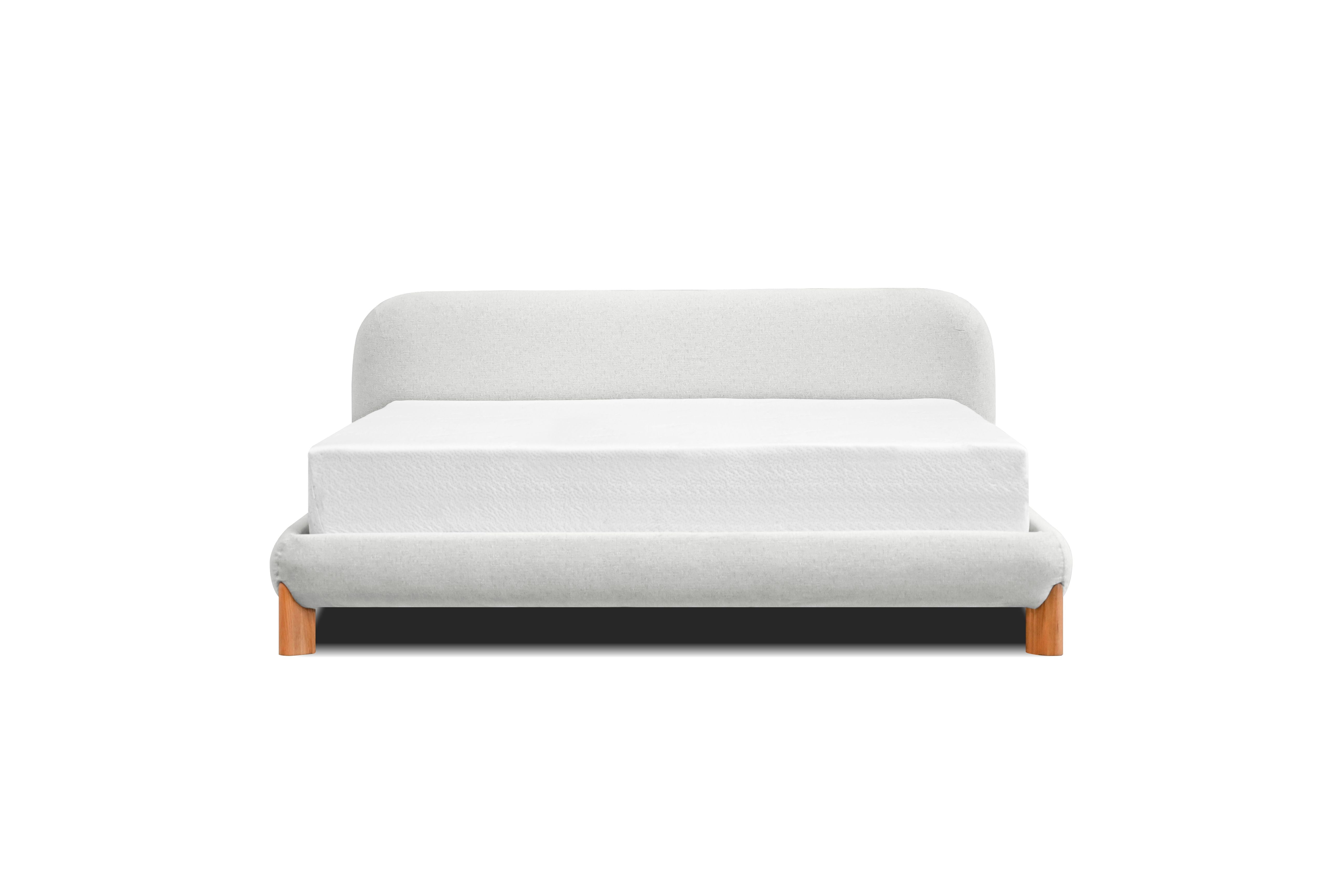 Rubble Bed Upholstered