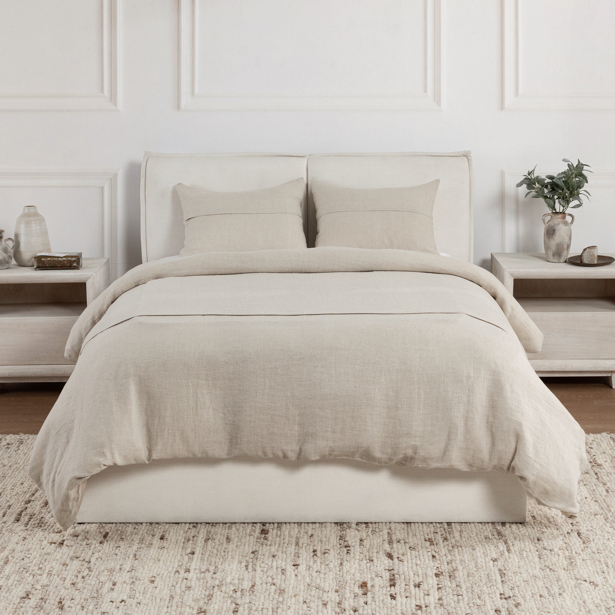 Beaumont Duvet Collection - Linen - King / Set