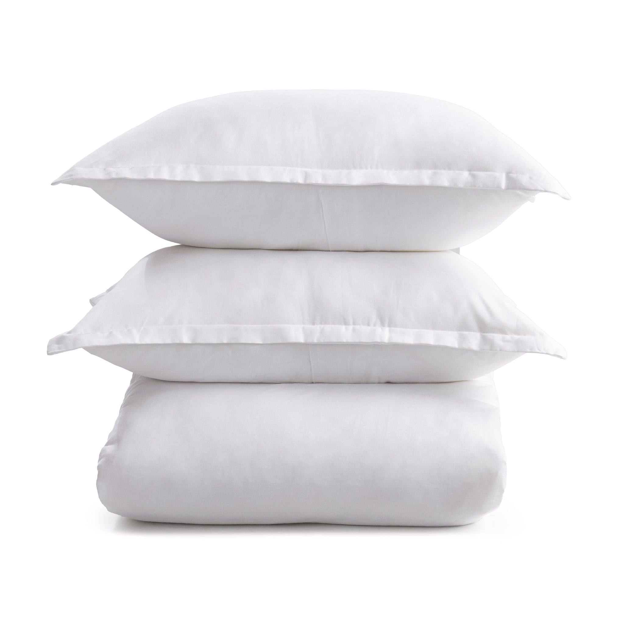 Arcadia Duvet Cover - White - King / Set
