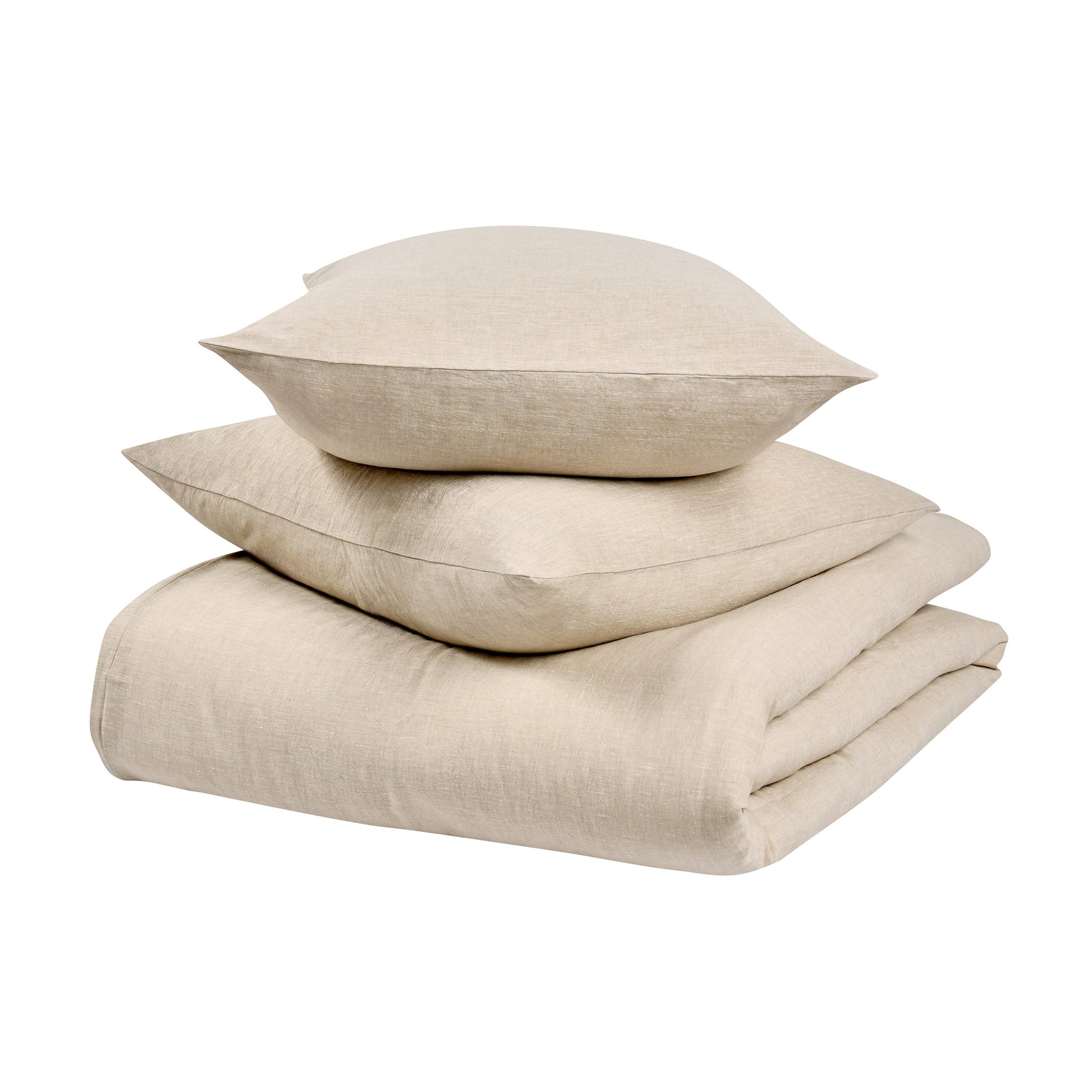 Jayson Linen Cashmere Duvet Collection - Natural - King / Set