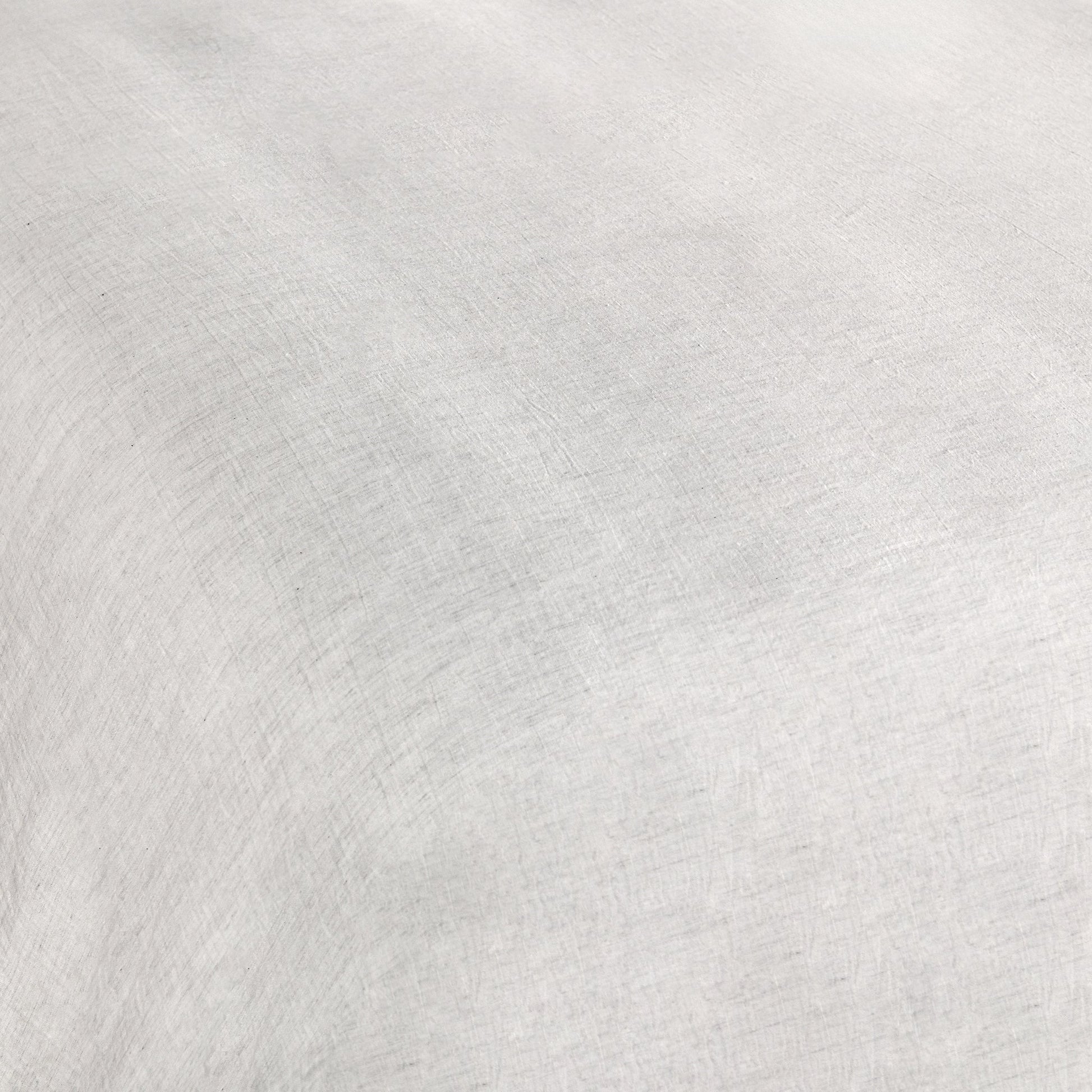 Jayson Linen Cashmere Duvet Collection - Quartz White - King / Set