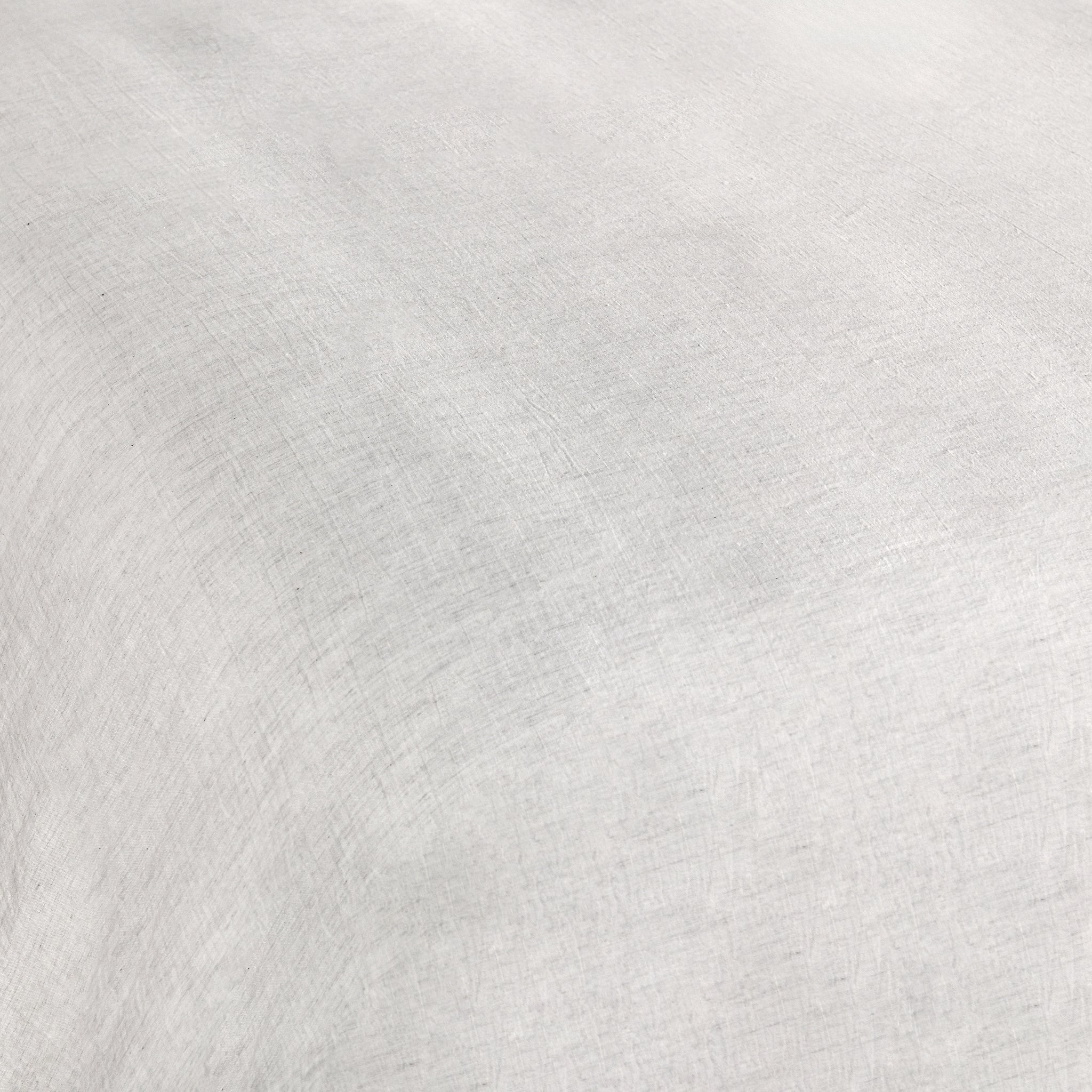 Jayson Linen Cashmere Duvet Collection - Quartz White - King / Set