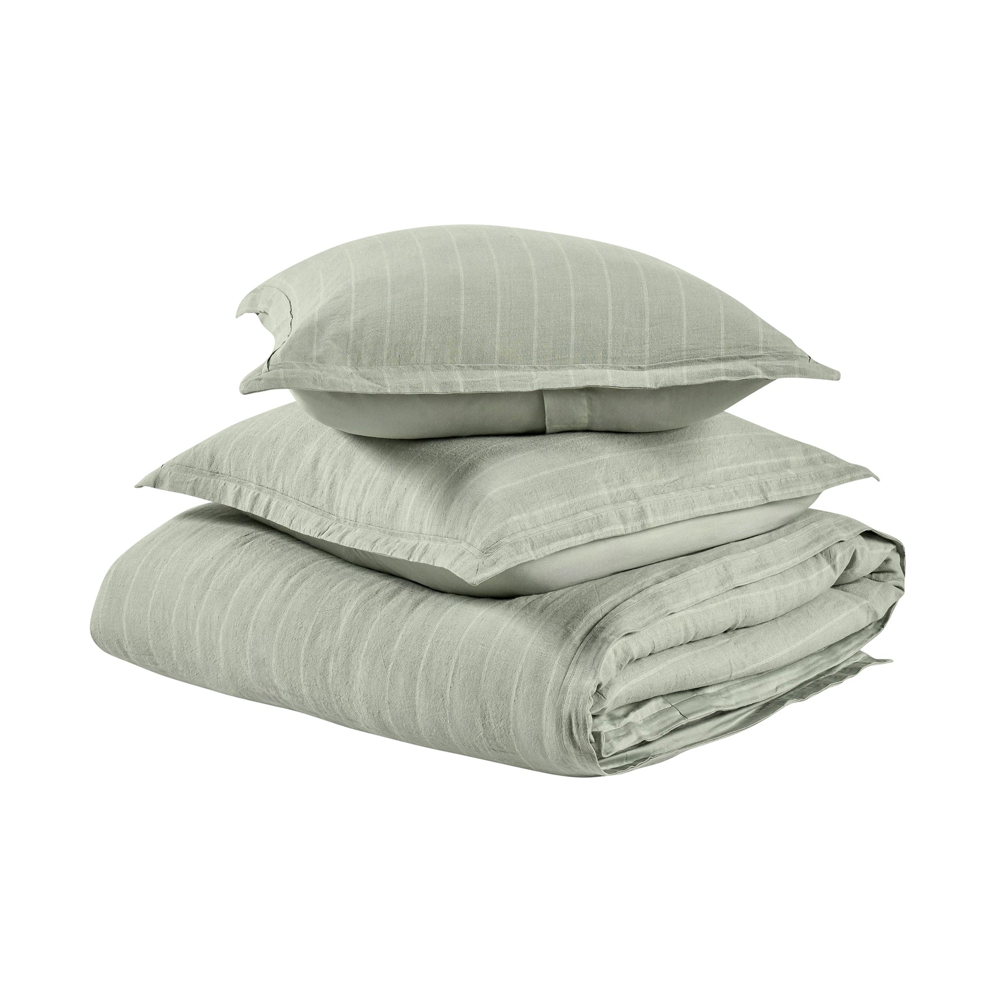 Monaco Duvet Collection - Sage - King / Set