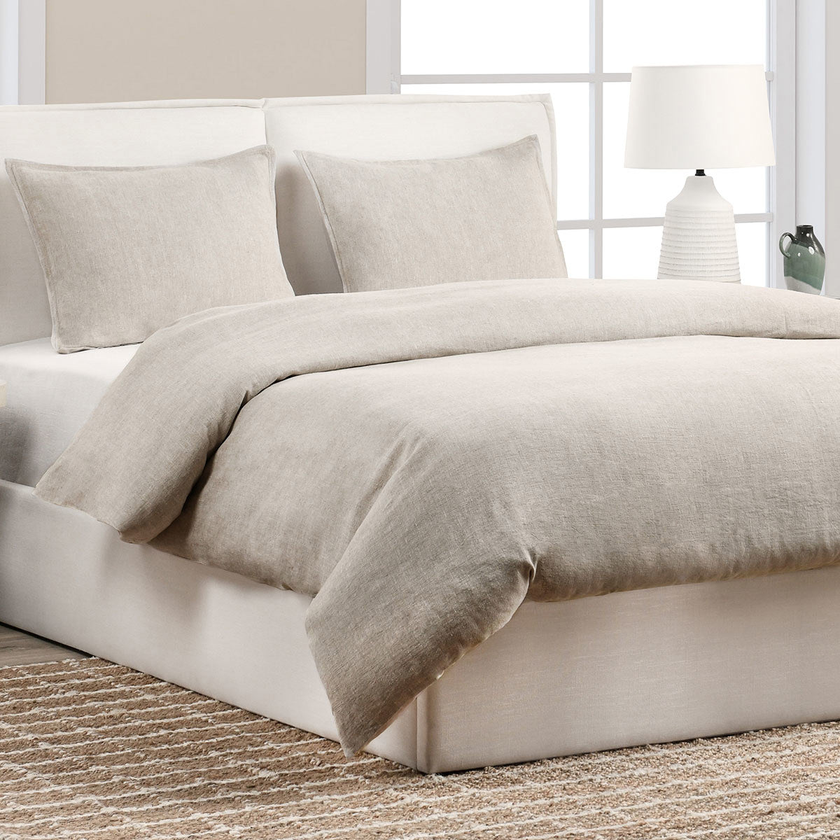 Talia Duvet Collection - Natural - King / Set