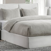 Cardiff Duvet Collection - Gray - King / Set