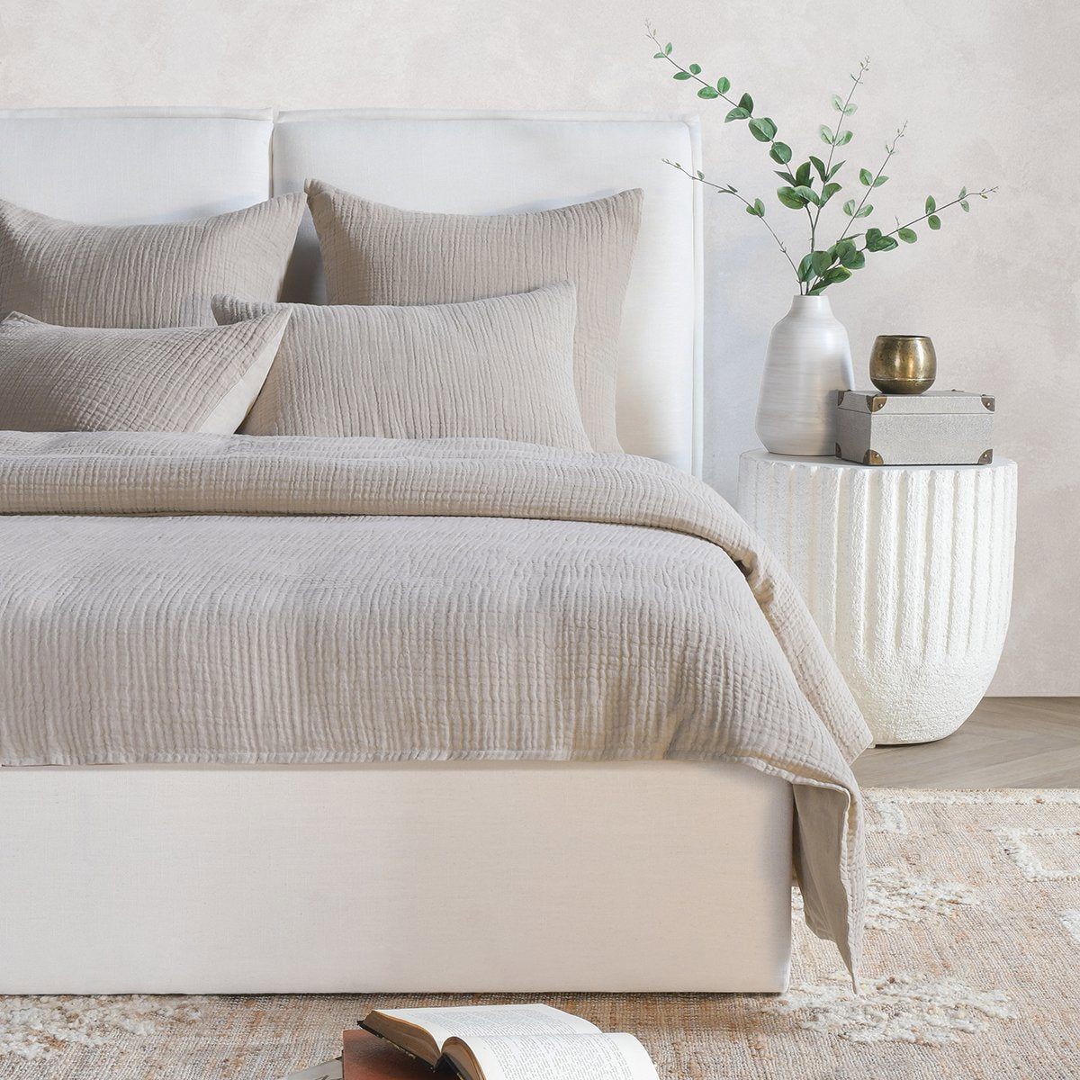 Cardiff Duvet Collection - Natural - King / Set