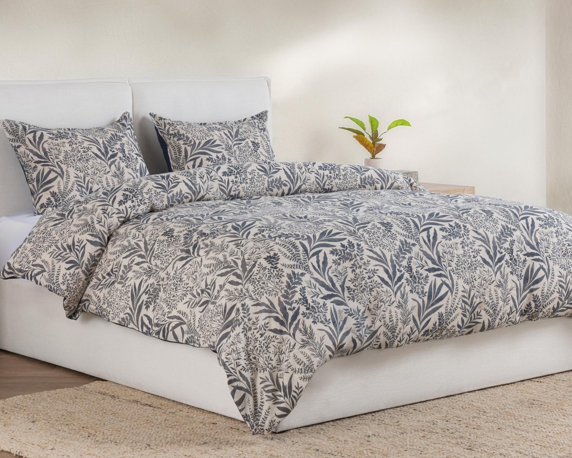 Mulberry Duvet Collection - Denim Blue - King / Set
