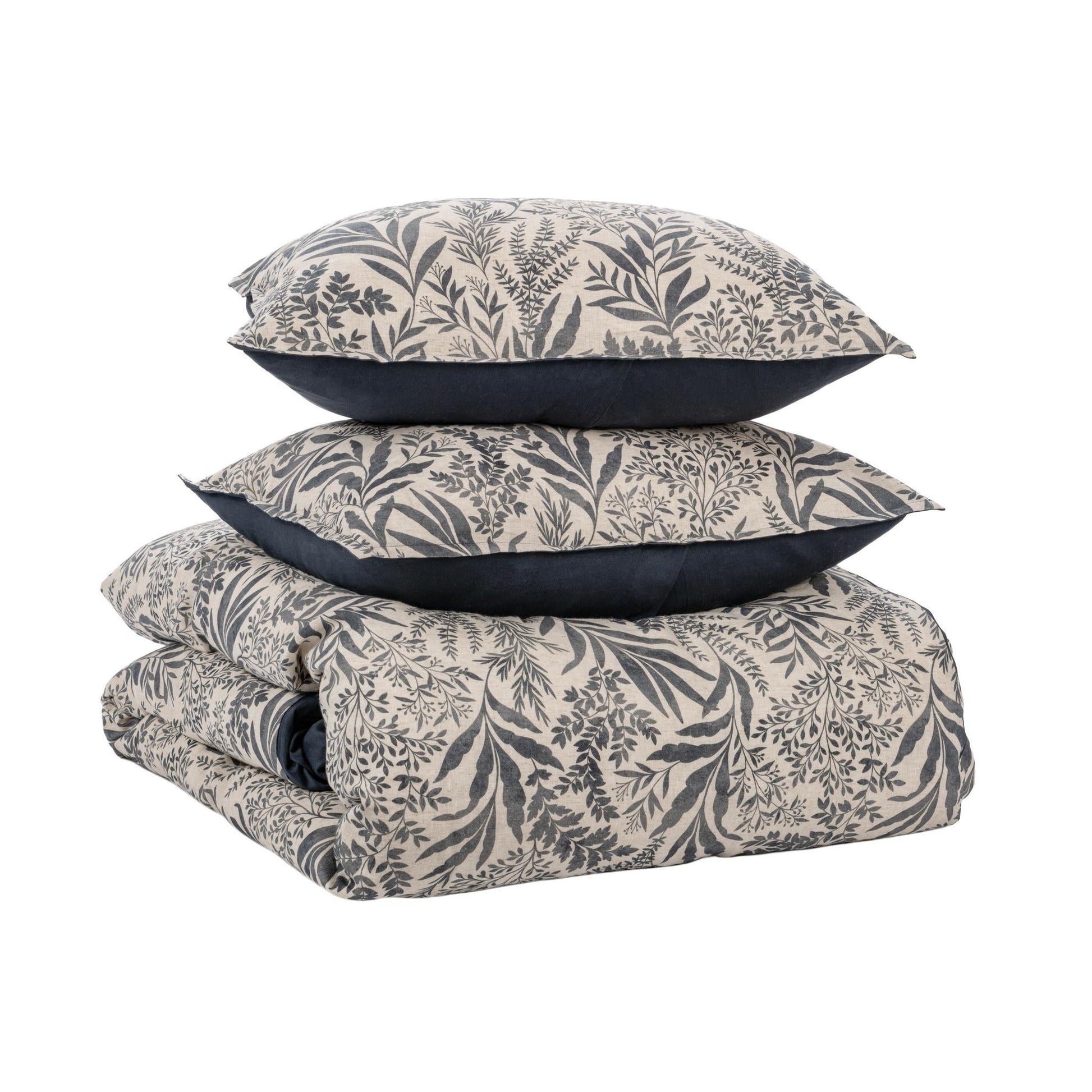 Mulberry Duvet Collection - Denim Blue - King / Set