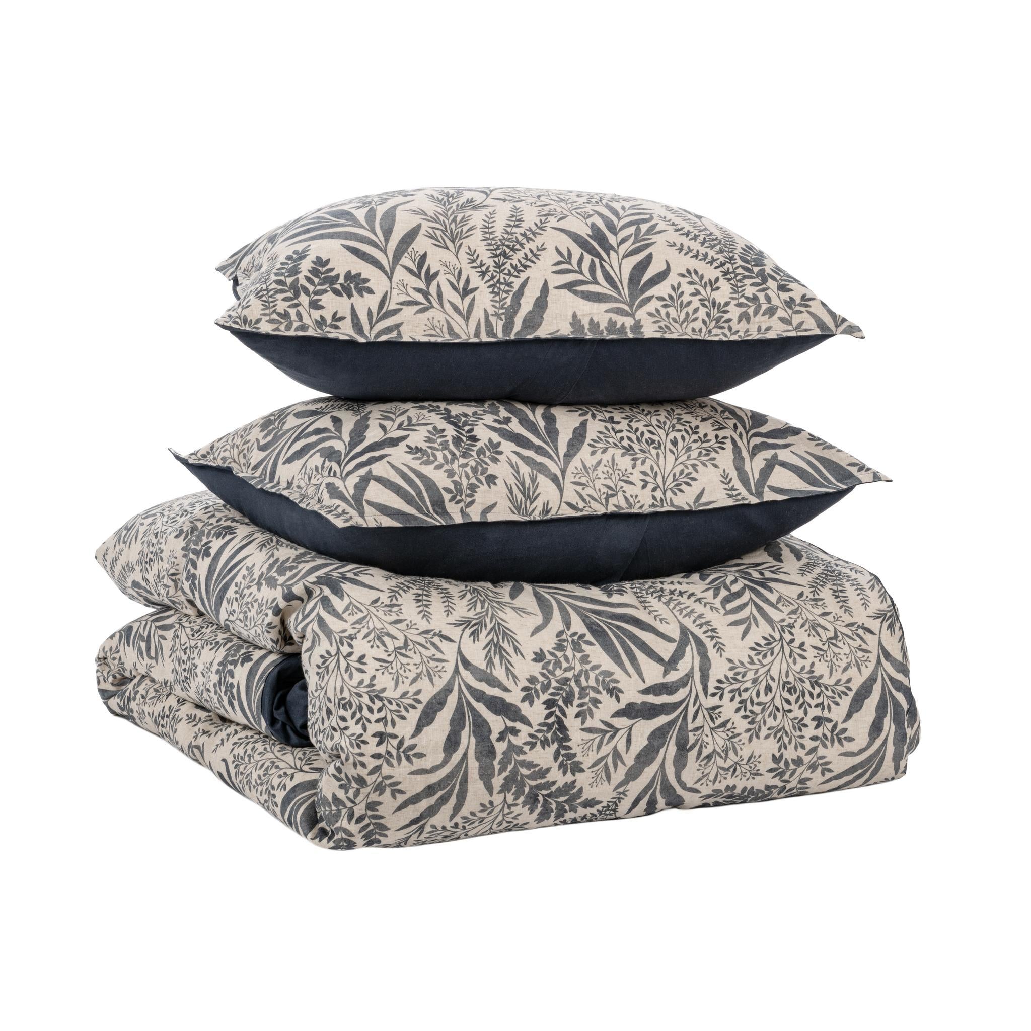 Mulberry Duvet Collection - Denim Blue - King / Set